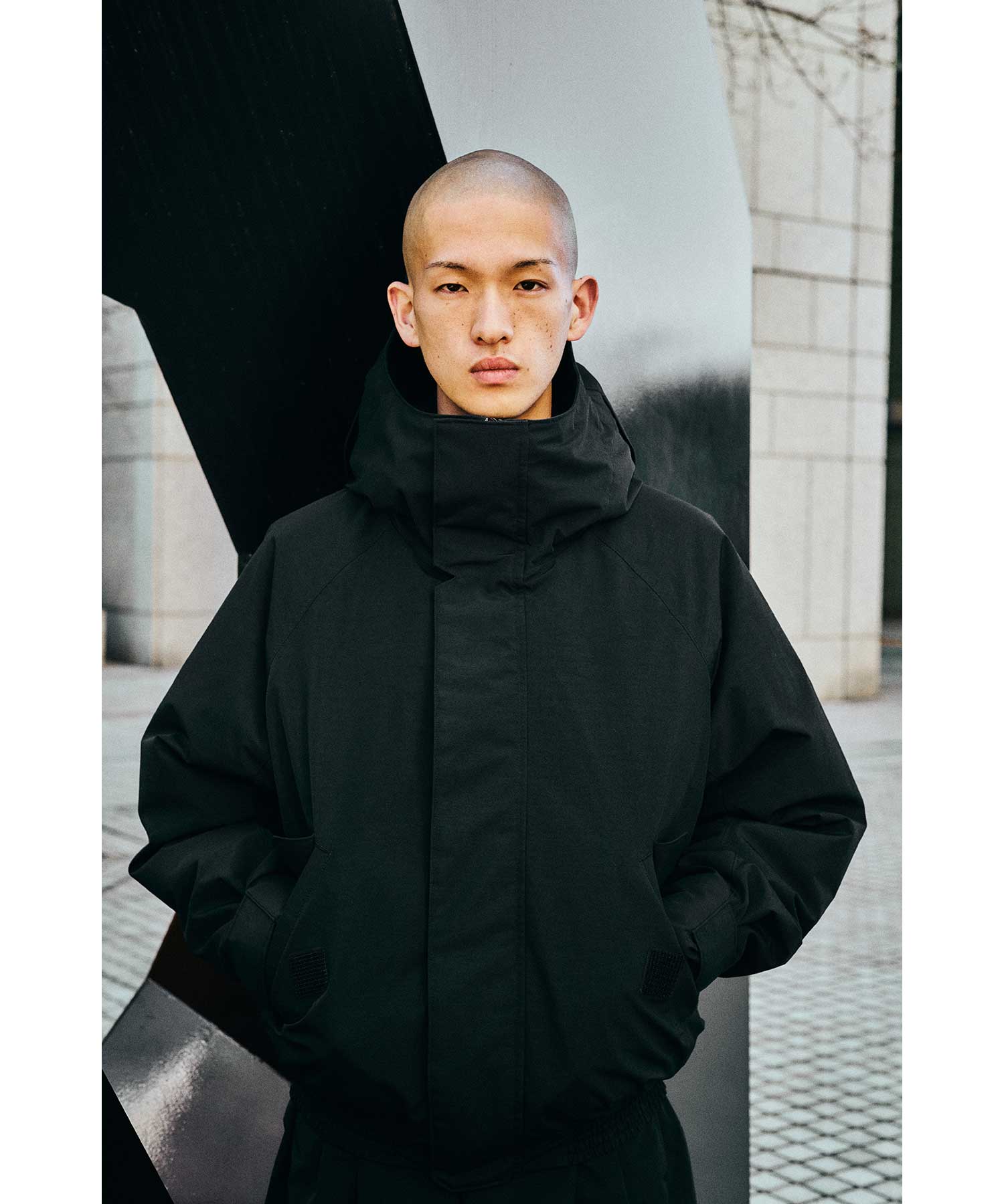 Plus Phoenix +phenix 【MENS】GORE-TEX Down Jacket GORE DOWN BOMBER JACKET / WINDSTOPPER Product BY GORE-TEX