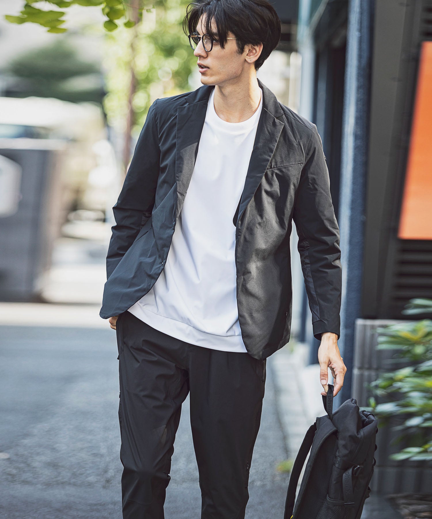 Plus Phoenix +phenix +phenix 2WAY STRETCH Attacking Jacket Stretch Attack Jacket Water Repellent Windproof 【MENS】