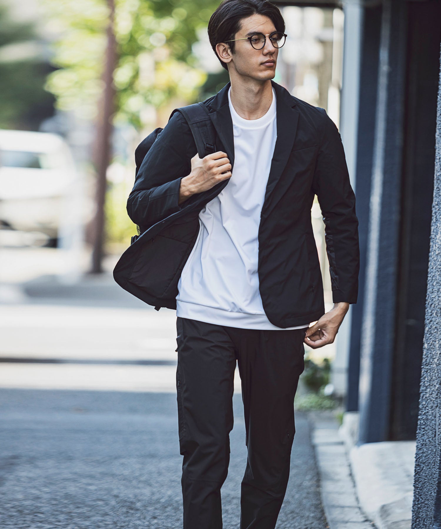 Plus Phoenix +phenix +phenix 2WAY STRETCH Attacking Jacket Stretch Attack Jacket Water Repellent Windproof 【MENS】