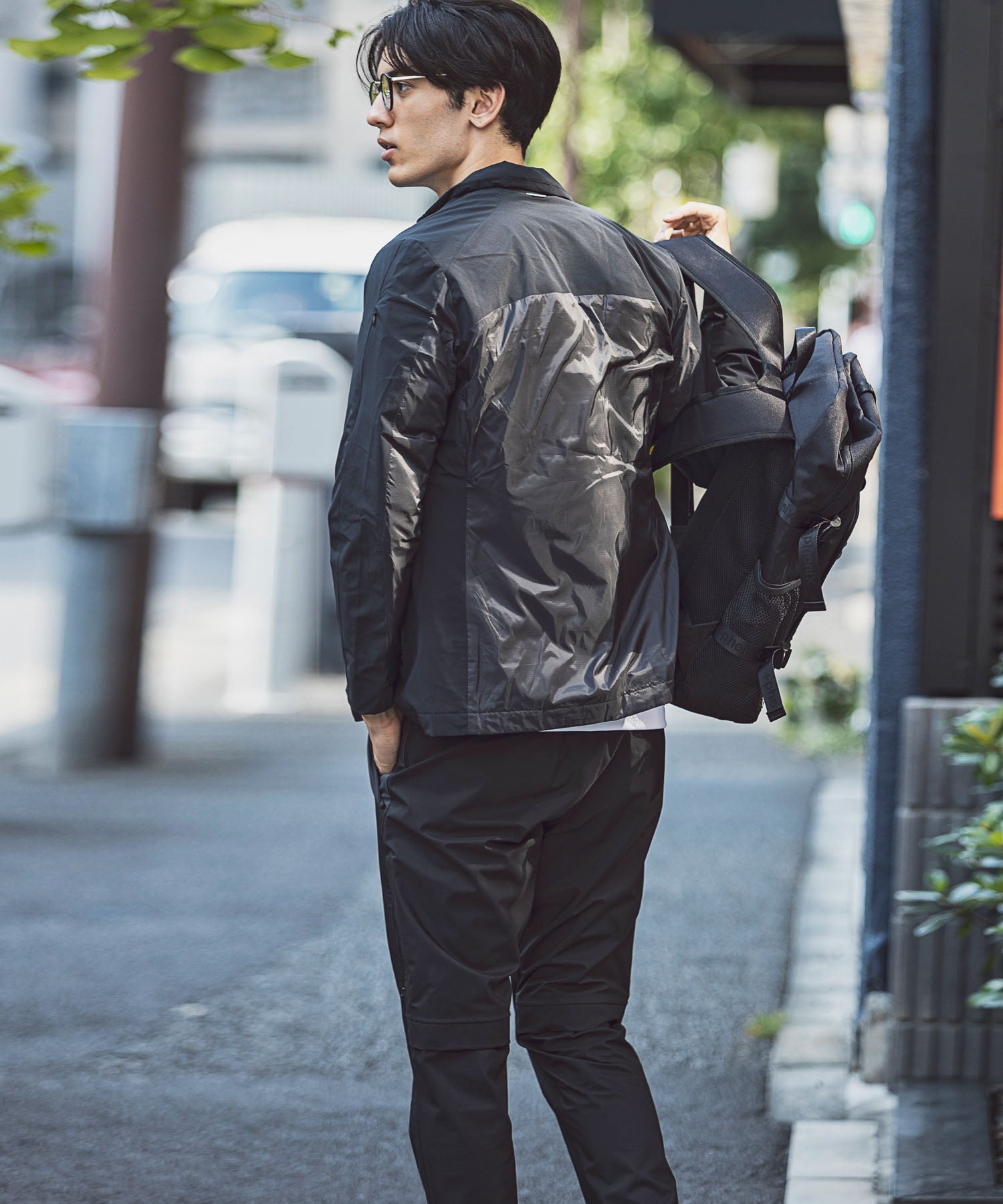 Plus Phoenix +phenix +phenix 2WAY STRETCH Attacking Jacket Stretch Attack Jacket Water Repellent Windproof 【MENS】