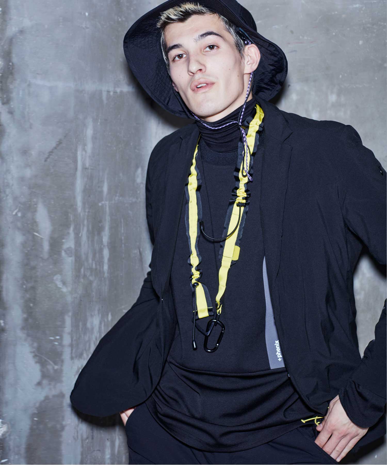 Plus Phoenix +phenix +phenix 2WAY STRETCH Attacking Jacket Stretch Attack Jacket Water Repellent Windproof 【MENS】