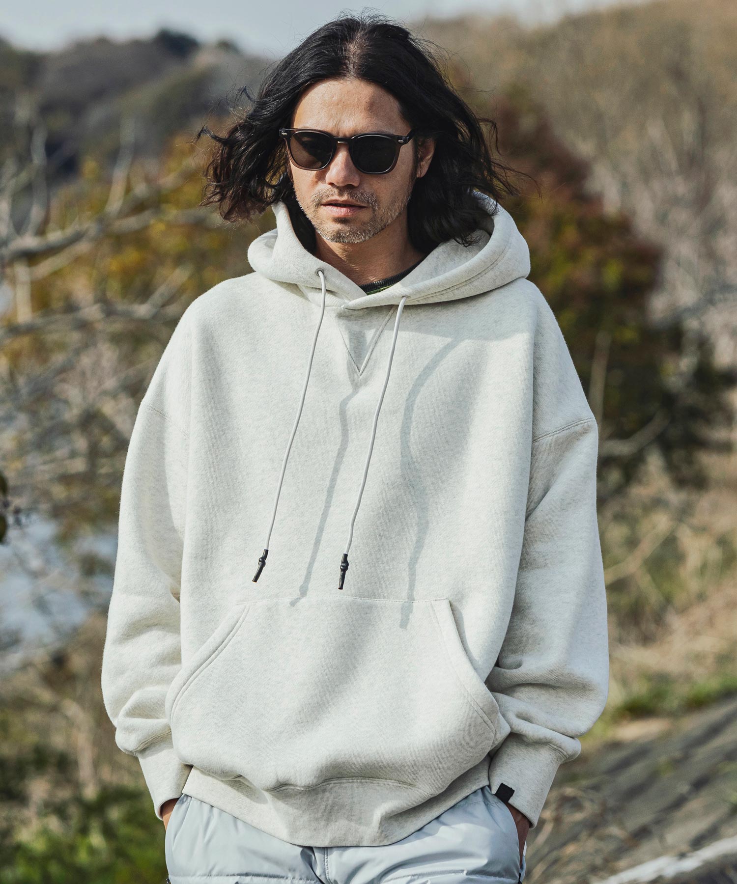 Plus Phoenix +phenix FUNCTIONAL HEAVY WEIGHT SWEAT HOODY Heavyweight Sweat Hoodie Heat Retention