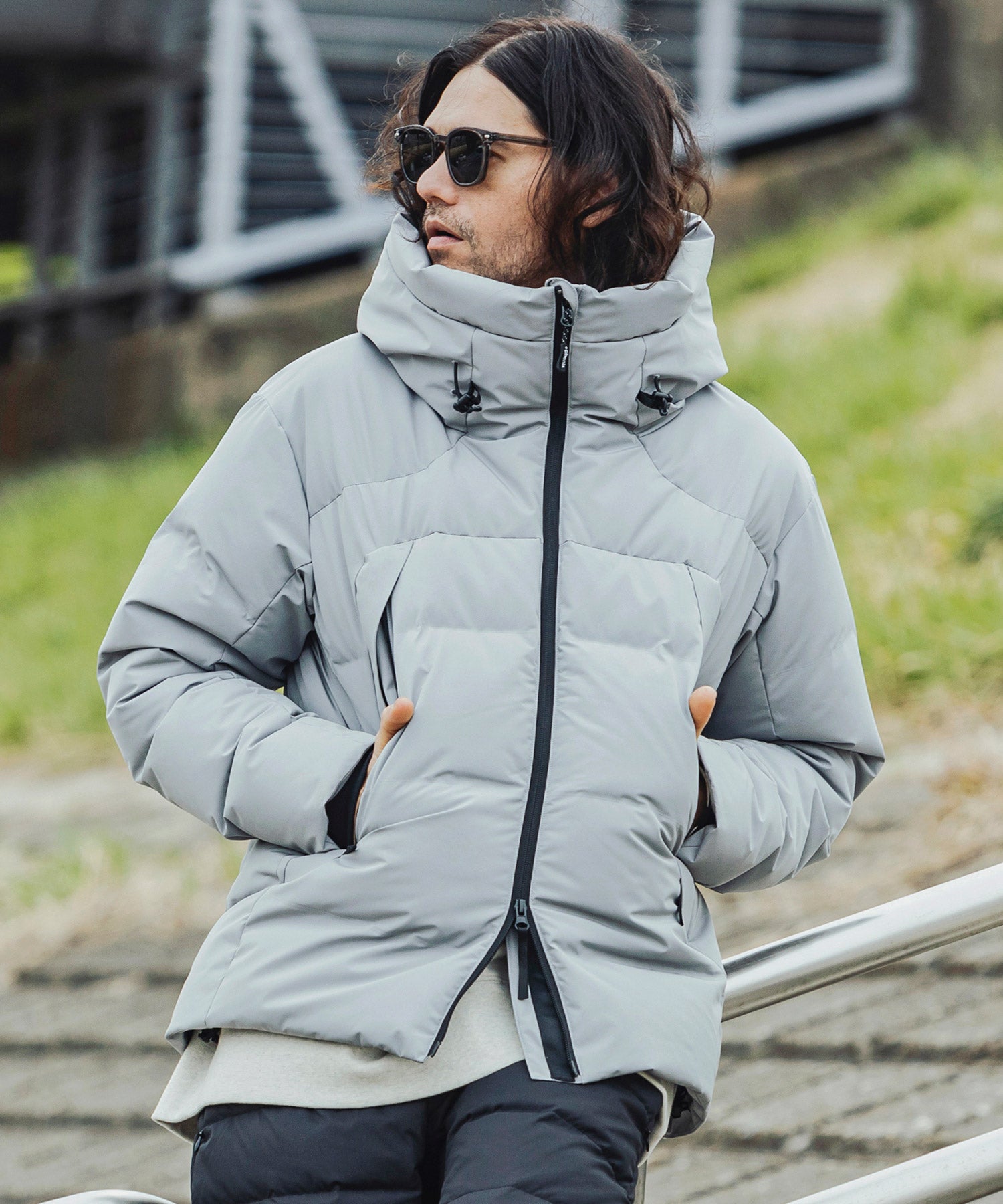 Plus Phoenix +phenix FUSED QUILTING DOWN JACKET Fused Quilting Down Jacket Windstopper / WINDSTOPPER Product by GORE TEX LABS