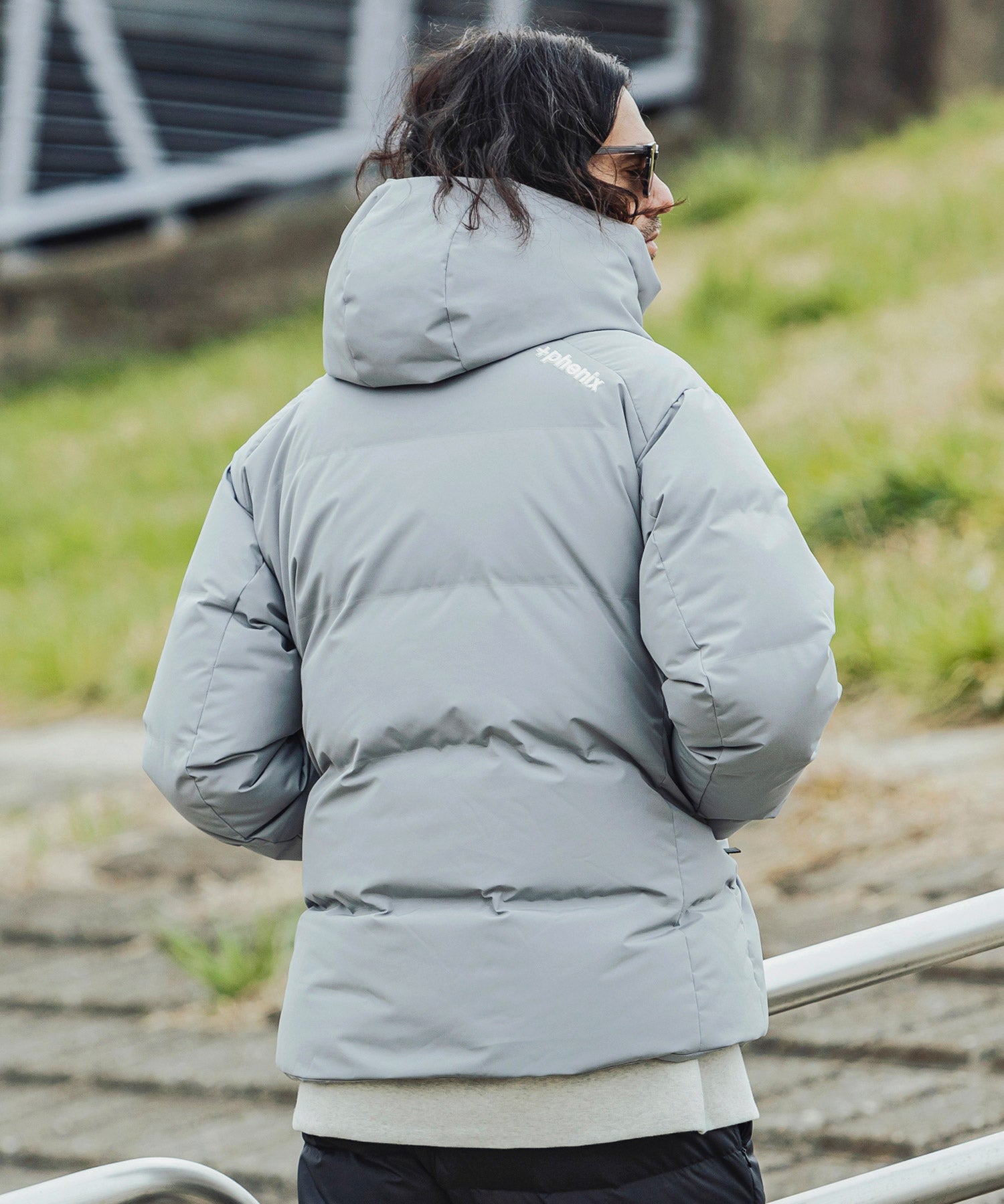 Plus Phoenix +phenix FUSED QUILTING DOWN JACKET Fused Quilting Down Jacket Windstopper / WINDSTOPPER Product by GORE TEX LABS