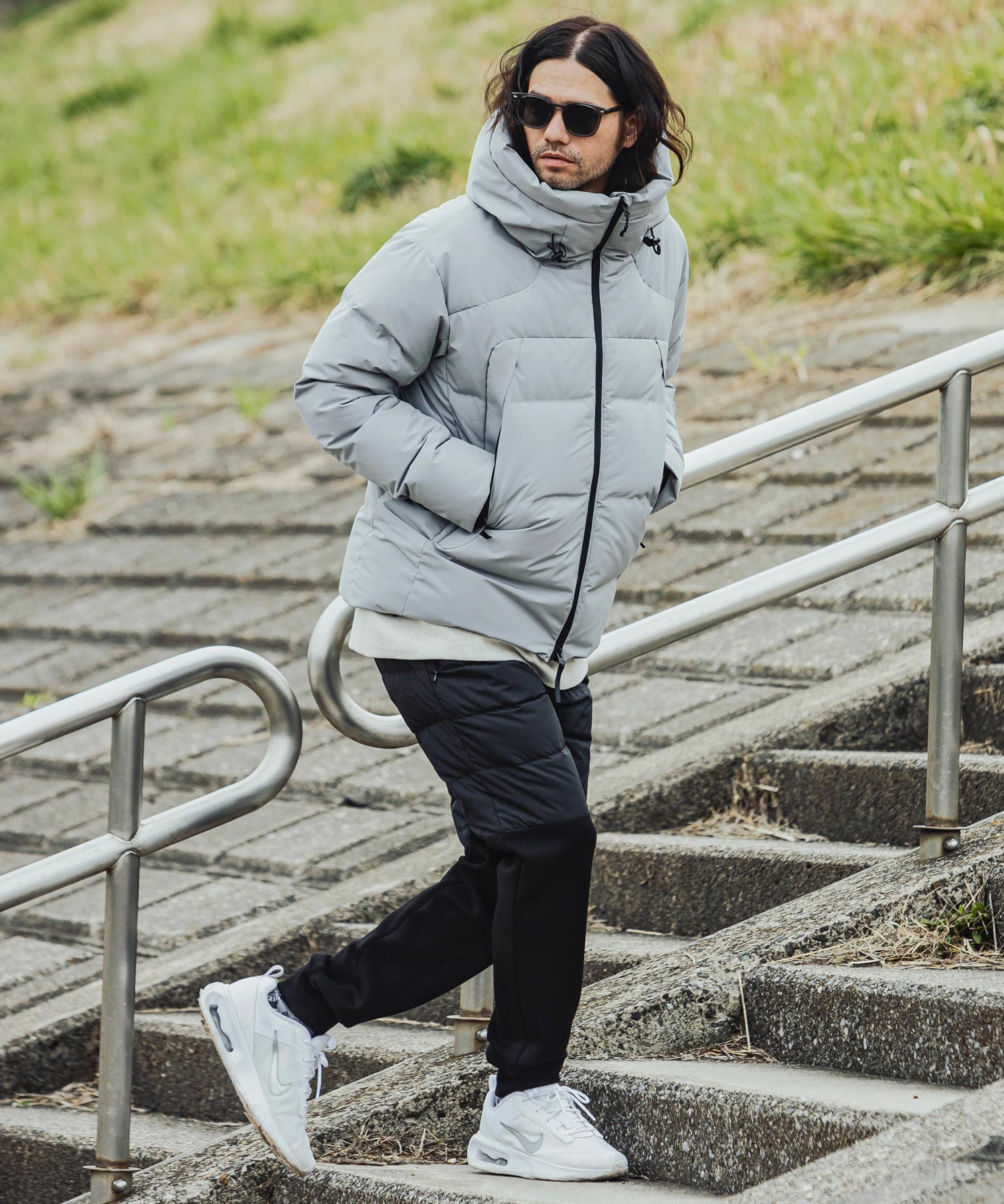 Plus Phoenix +phenix FUSED QUILTING DOWN JACKET Fused Quilting Down Jacket Windstopper / WINDSTOPPER Product by GORE TEX LABS