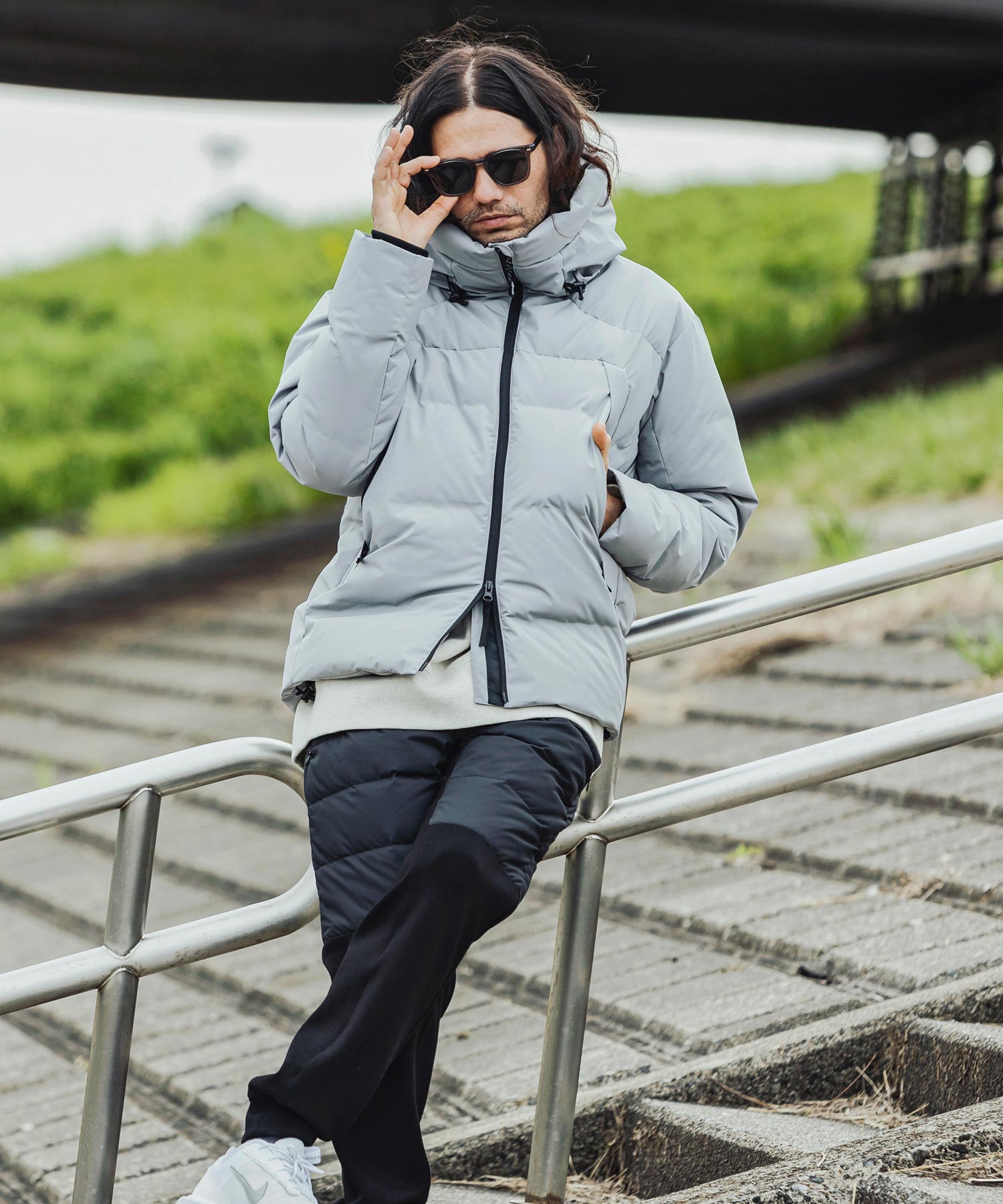 Plus Phoenix +phenix FUSED QUILTING DOWN JACKET Fused Quilting Down Jacket Windstopper / WINDSTOPPER Product by GORE TEX LABS