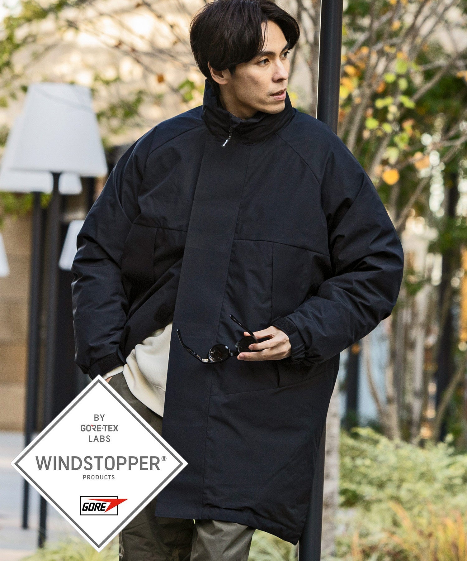 Plus Phoenix +phenix L-7 DOWN COAT Down Coat Windstopper / WINDSTOPPER Product by GORE TEX LABS