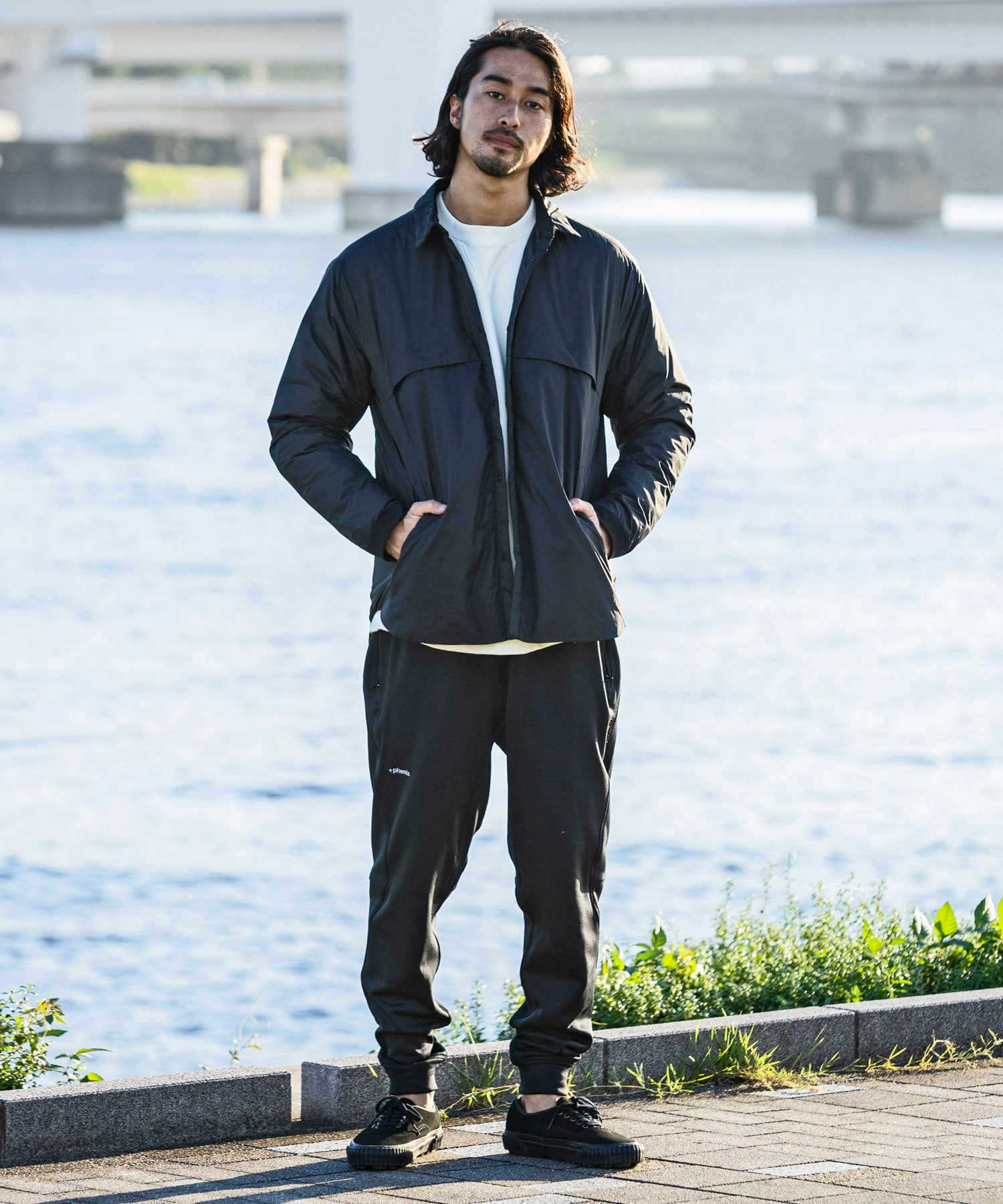 Plus Phoenix +phenix INNER DOWN SHIRTS Inner Down Shirt Carbon Material Graphene