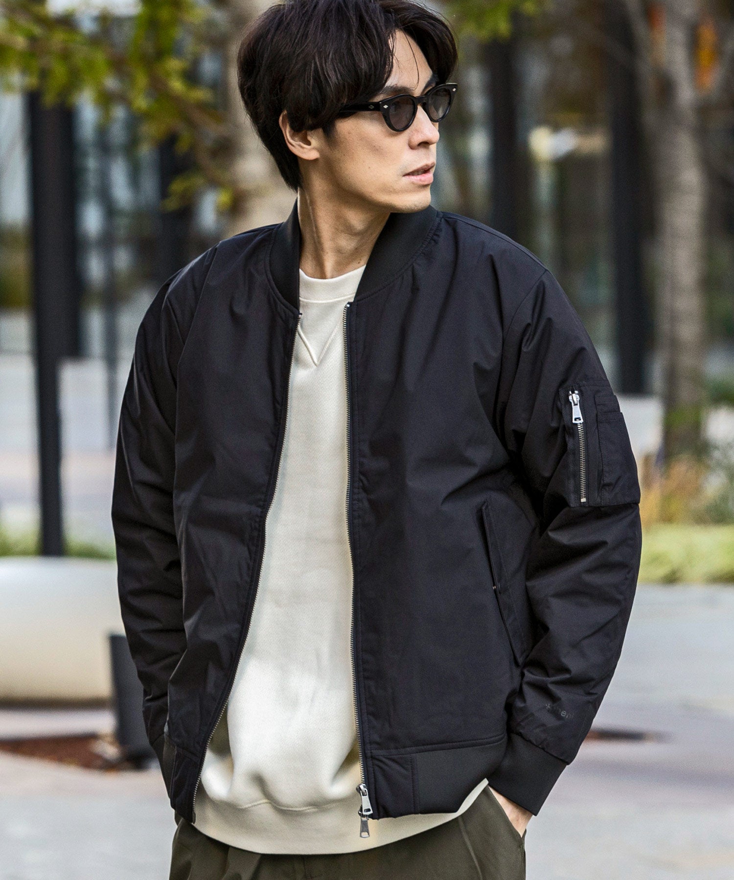 Plus Phoenix +phenix Bomber Jacket / Water Repellent Breathable