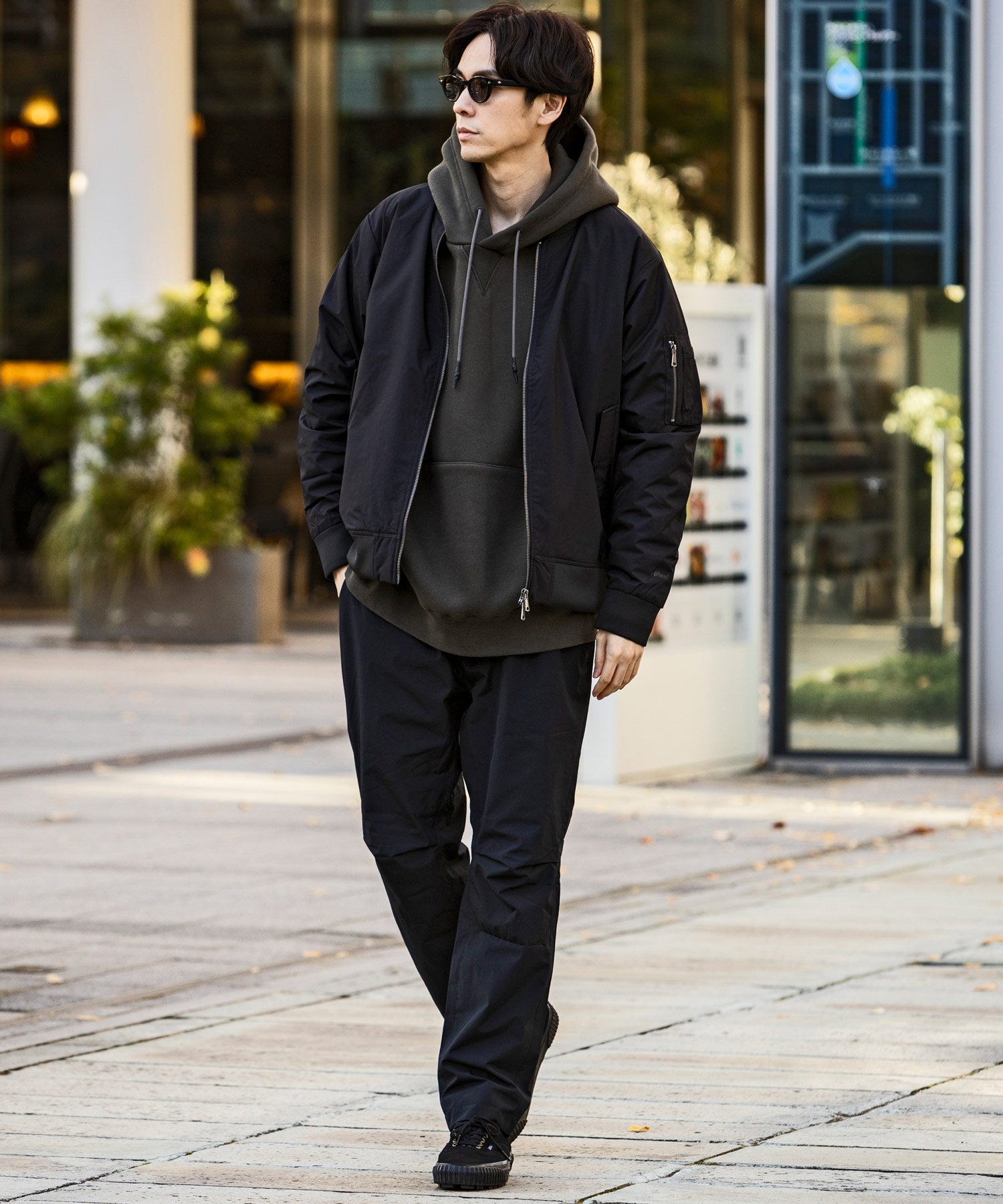 Plus Phoenix +phenix Bomber Jacket / Water Repellent Breathable