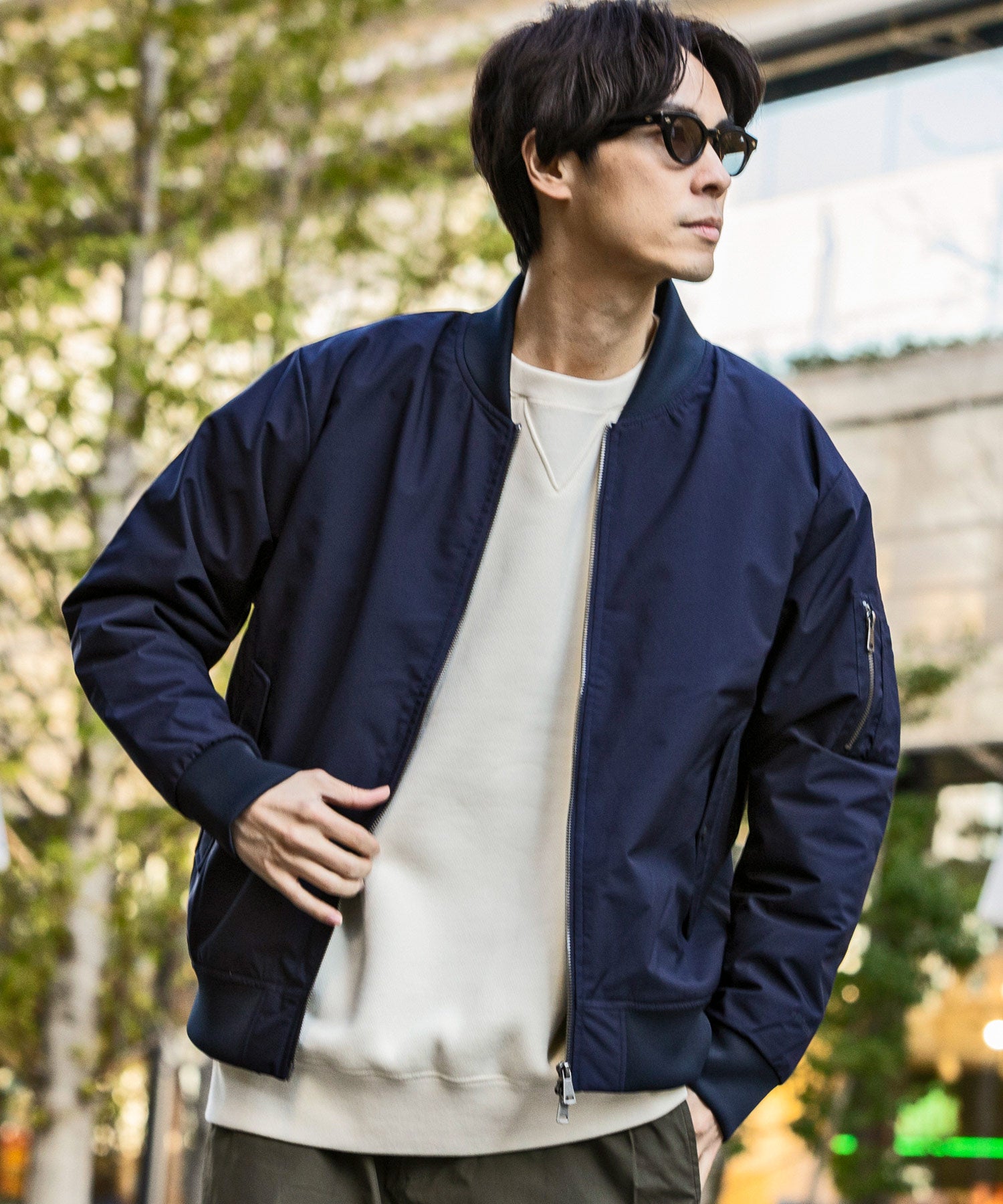 Plus Phoenix +phenix Bomber Jacket / Water Repellent Breathable