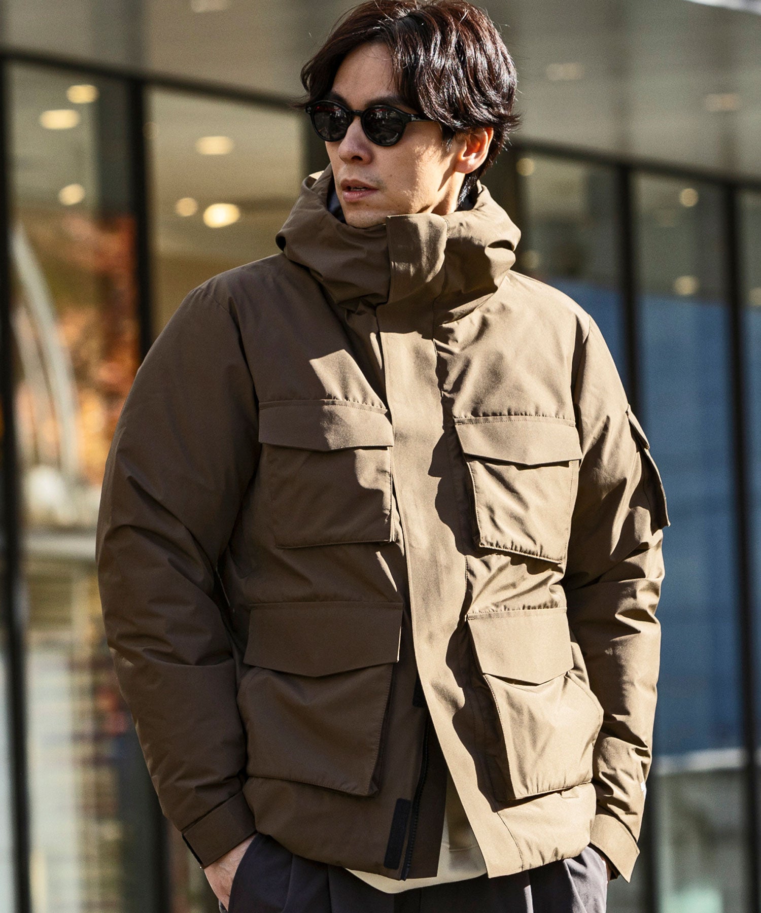 Plus Phoenix +phenix 5-Pocket Down Jacket / GORE-TEX INFINIUM / WINDSTOPPER Product by GORE TEX LABS / Gore-Tex / Down Coat
