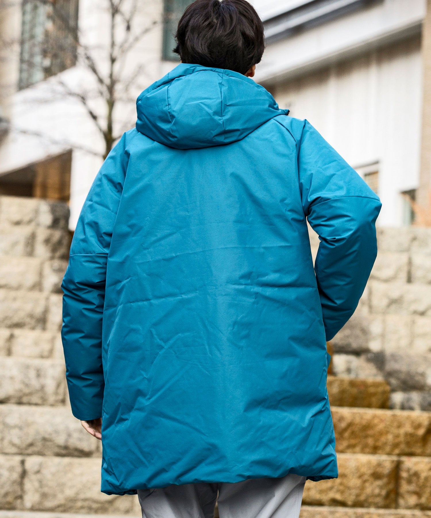 Plus Phoenix +phenix Hoodie Down Coat GTX / GORE-TEX INFINIUM / WINDSTOPPER Product by GORE TEX LABS / Gore-Tex / Down Coat