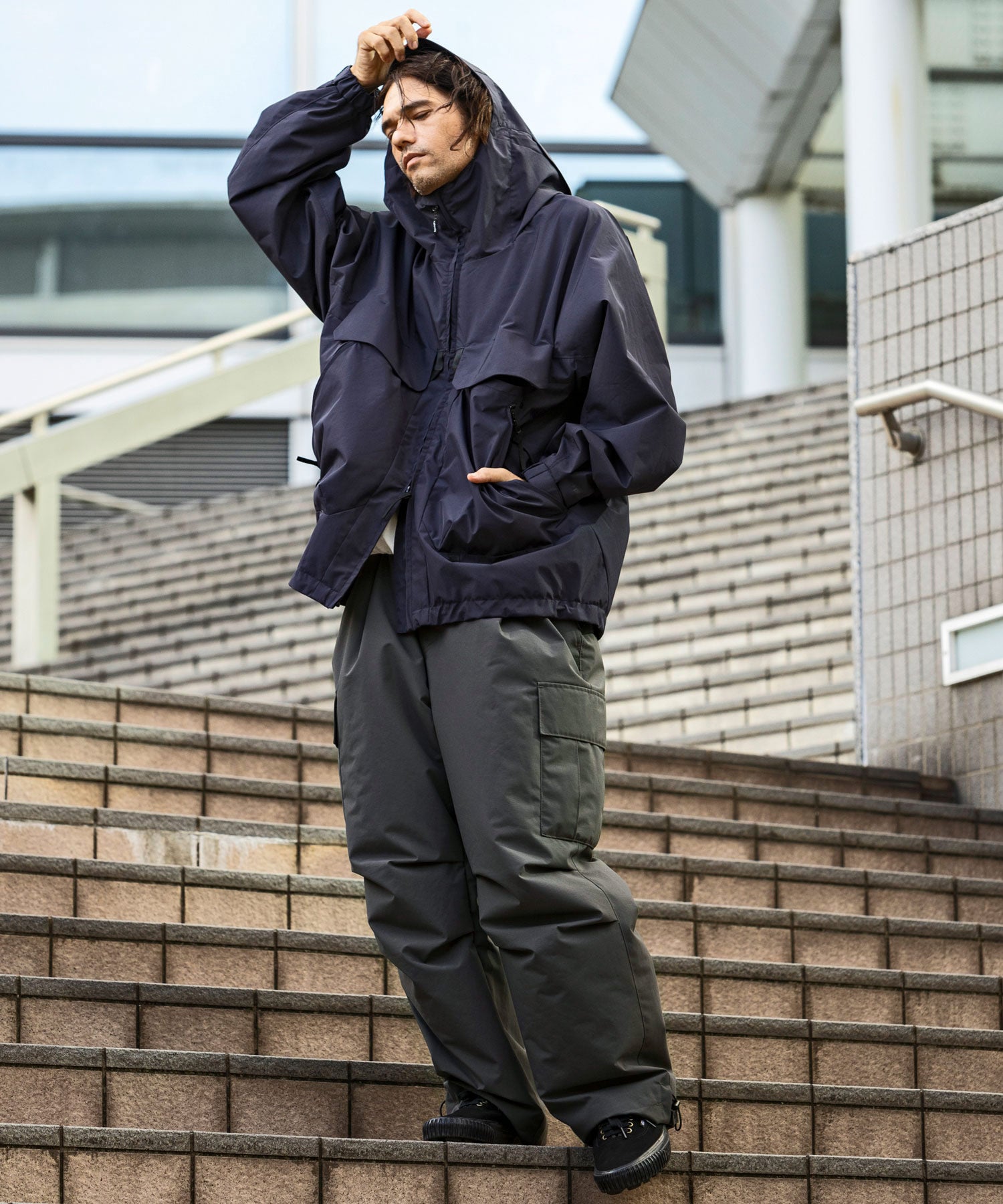 プラスフェニックス +phenix JUNGLE FATIGUE PANTS ジャングルファティーグパンツ by GORE TEX LABS ゴアテックス（防風 / 耐水) （カーキ） カーキ