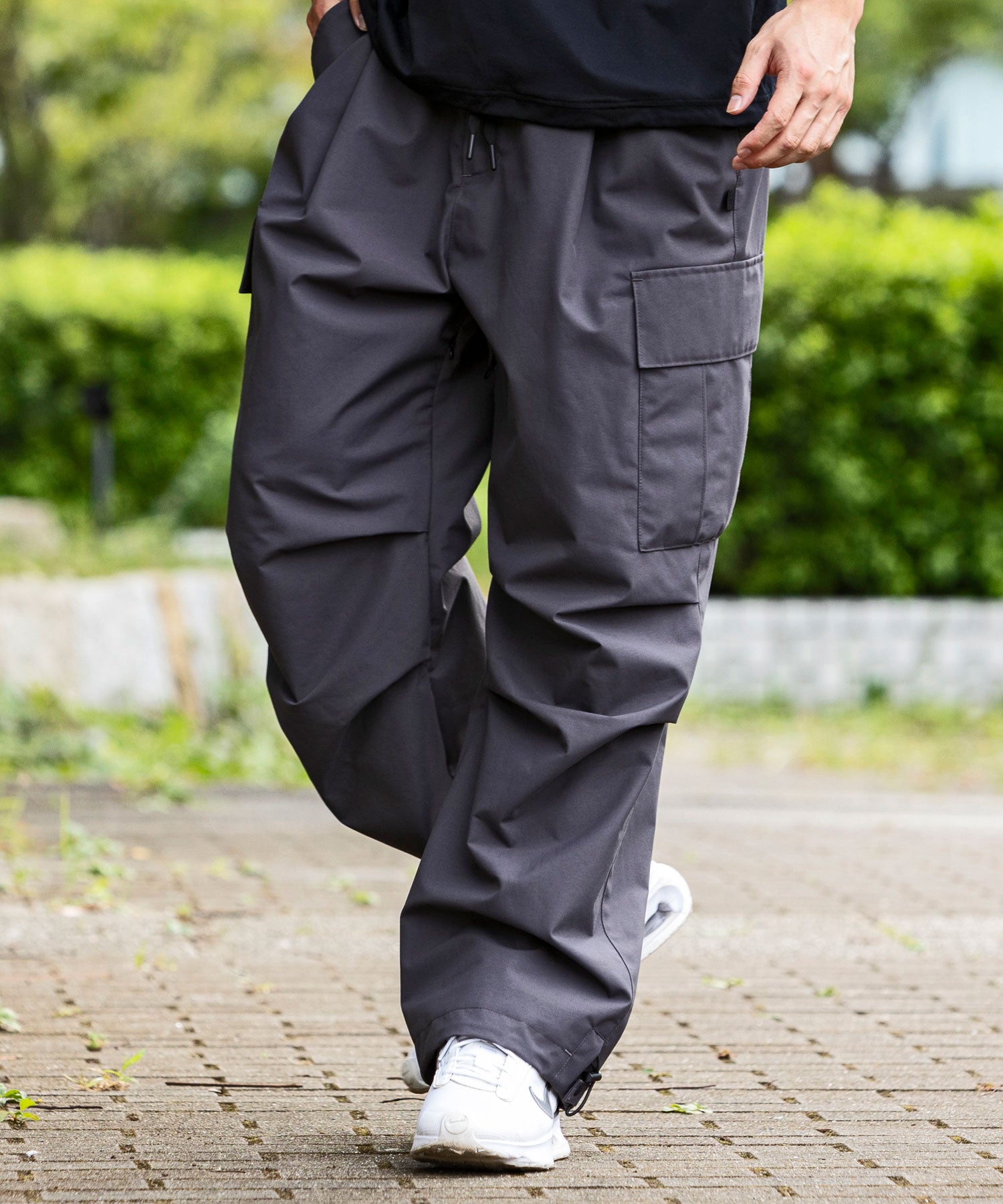 プラスフェニックス +phenix JUNGLE FATIGUE PANTS ジャングルファティーグパンツ by GORE TEX LABS ゴアテックス（防風 / 耐水) （ブラック） ブラック