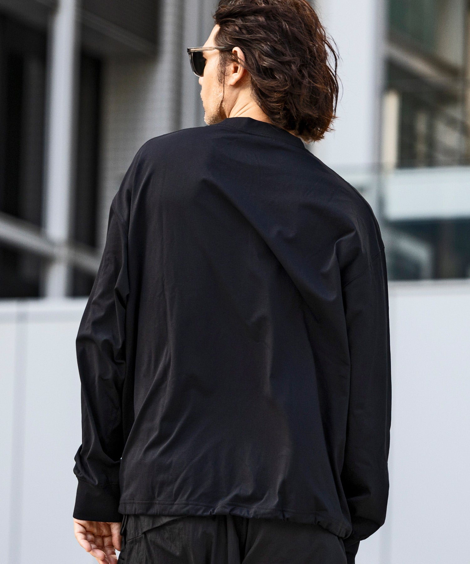 Plus Phoenix +phenix DRY DRAW CORD LONG SLEEVE T-SHIRTS Dry Draw Cord Long Sleeve T-Shirt