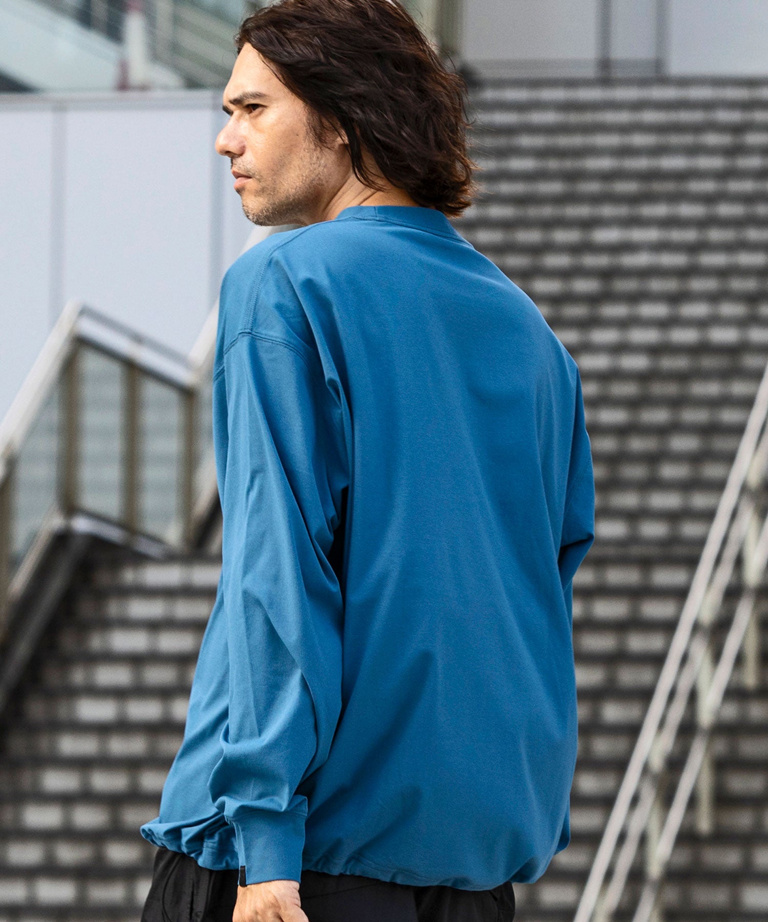 Plus Phoenix +phenix DRY DRAW CORD LONG SLEEVE T-SHIRTS Dry Draw Cord Long Sleeve T-Shirt