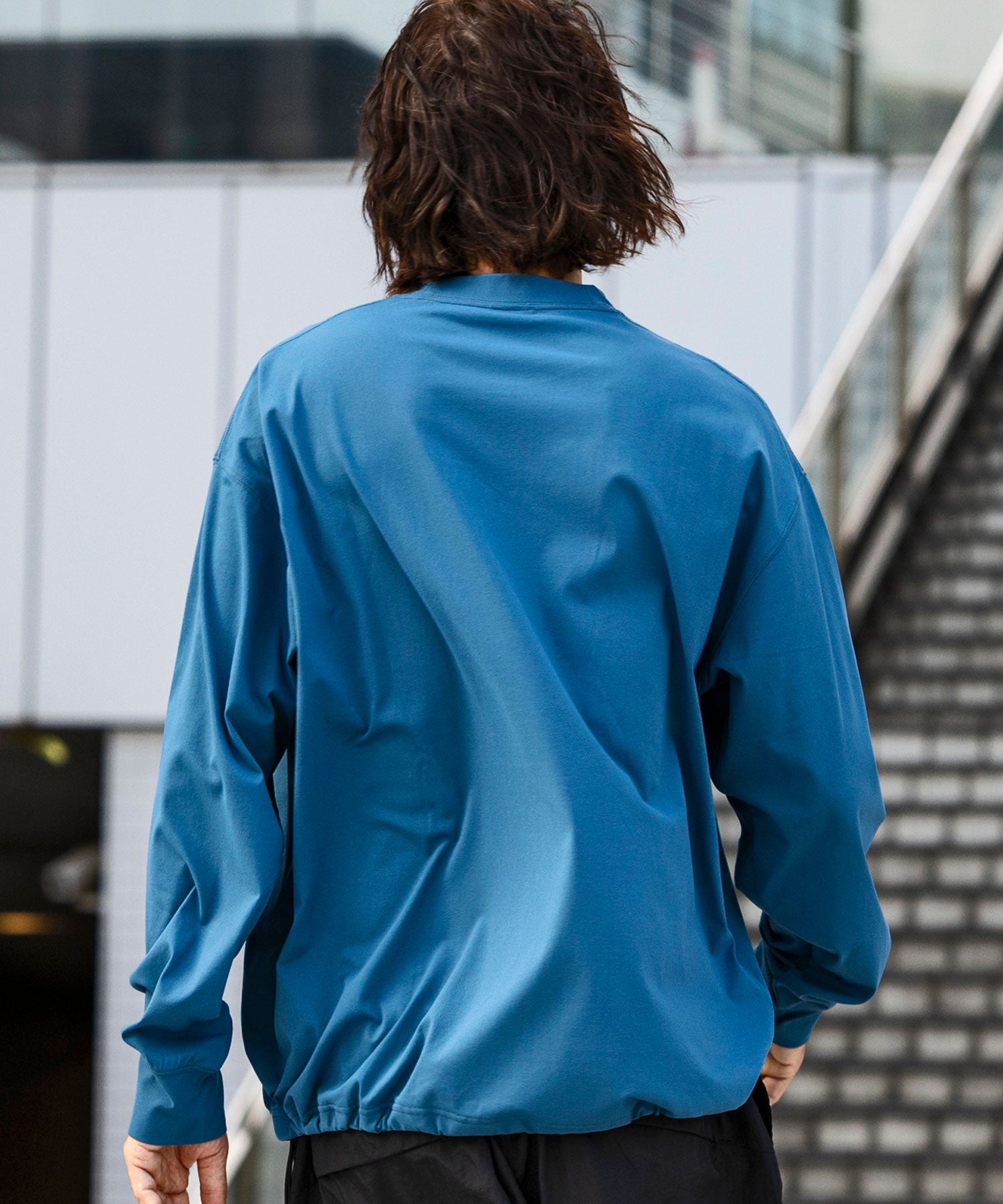 Plus Phoenix +phenix DRY DRAW CORD LONG SLEEVE T-SHIRTS Dry Draw Cord Long Sleeve T-Shirt