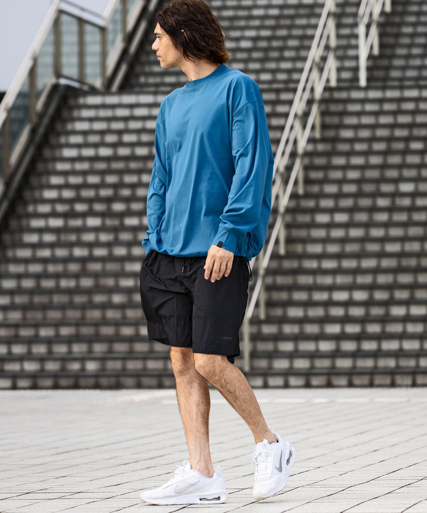 Plus Phoenix +phenix DRY DRAW CORD LONG SLEEVE T-SHIRTS Dry Draw Cord Long Sleeve T-Shirt