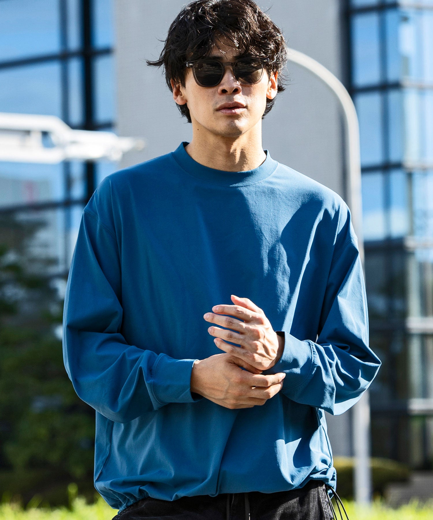 Plus Phoenix +phenix DRY DRAW CORD LONG SLEEVE T-SHIRTS Dry Draw Cord Long Sleeve T-Shirt