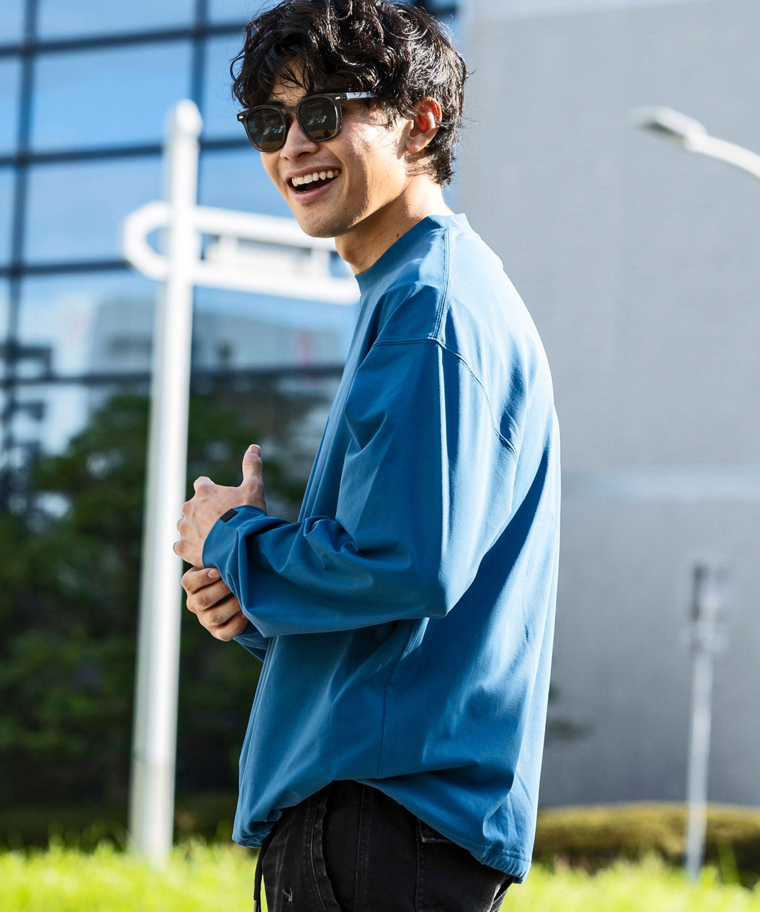 Plus Phoenix +phenix DRY DRAW CORD LONG SLEEVE T-SHIRTS Dry Draw Cord Long Sleeve T-Shirt
