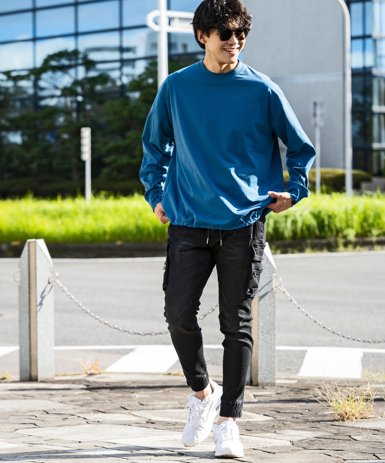 Plus Phoenix +phenix DRY DRAW CORD LONG SLEEVE T-SHIRTS Dry Draw Cord Long Sleeve T-Shirt