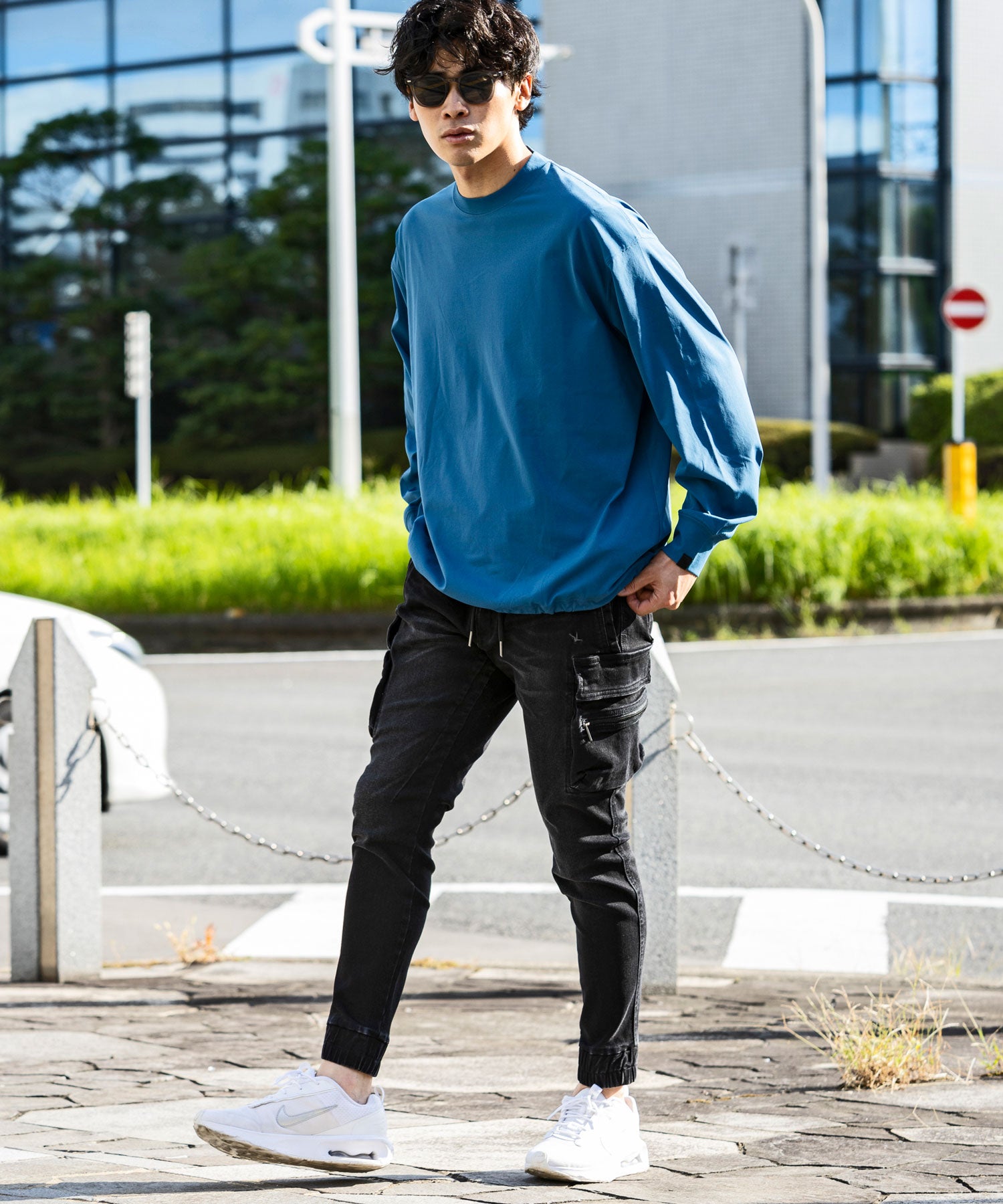 Plus Phoenix +phenix DRY DRAW CORD LONG SLEEVE T-SHIRTS Dry Draw Cord Long Sleeve T-Shirt