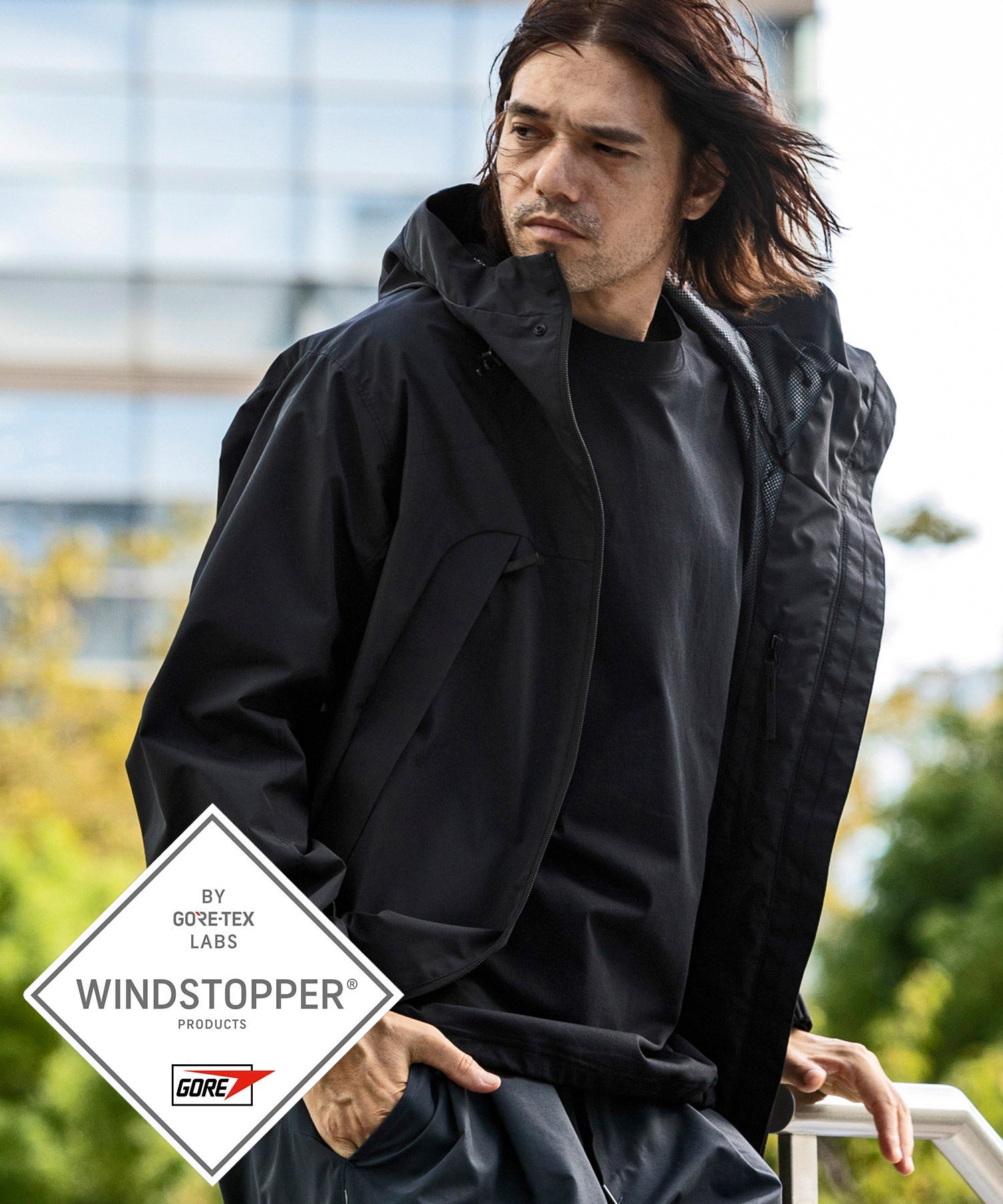 Plus Phoenix +phenix FUSED FLAP JACKET by GORE TEX LABS