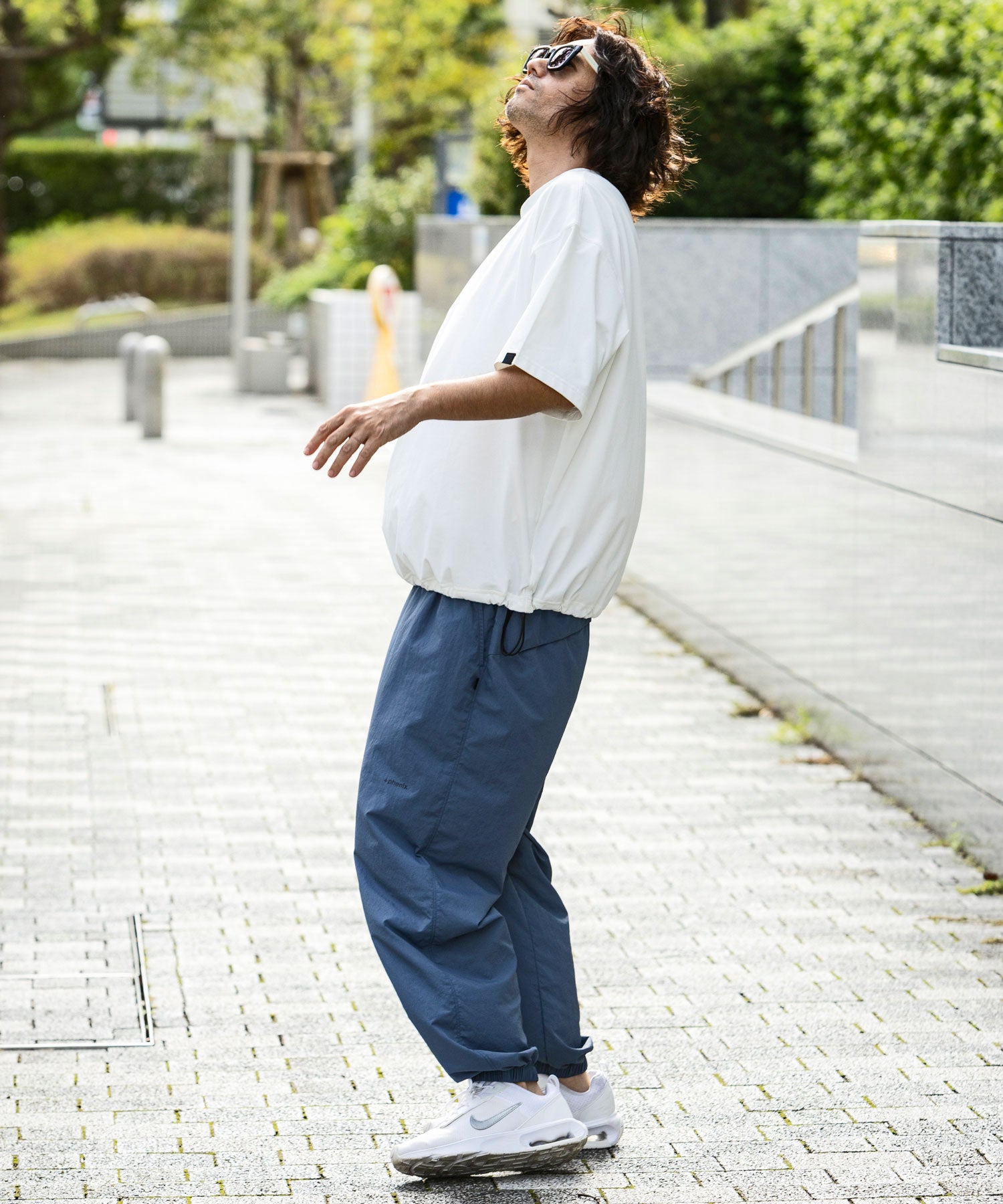プラスフェニックス +phenix WASHER PANTS ワッシャーパンツ(軽量 / 撥水加工) （ワンウォッシュ） ワンウォッシュ