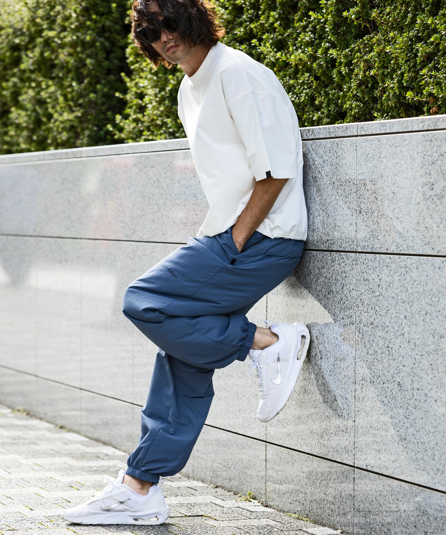 プラスフェニックス +phenix WASHER PANTS ワッシャーパンツ(軽量 / 撥水加工) （ワンウォッシュ） ワンウォッシュ