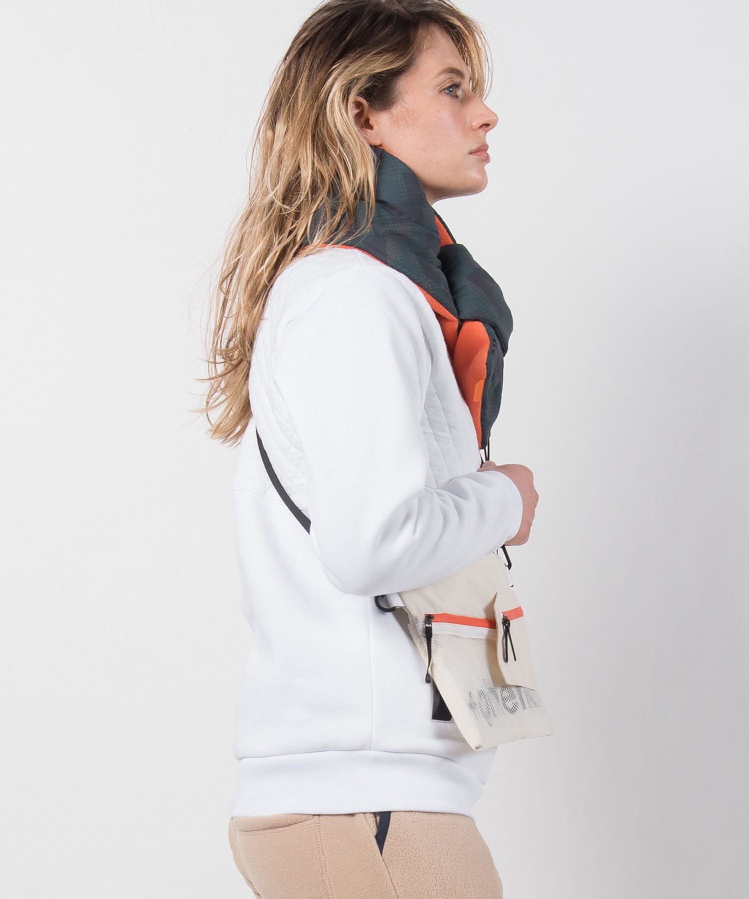 プラスフェニックス +phenix +phenix Quilted Sweat Pullover キルティングスウェットプルオーバー スウェット カットソー 【WOMENS】