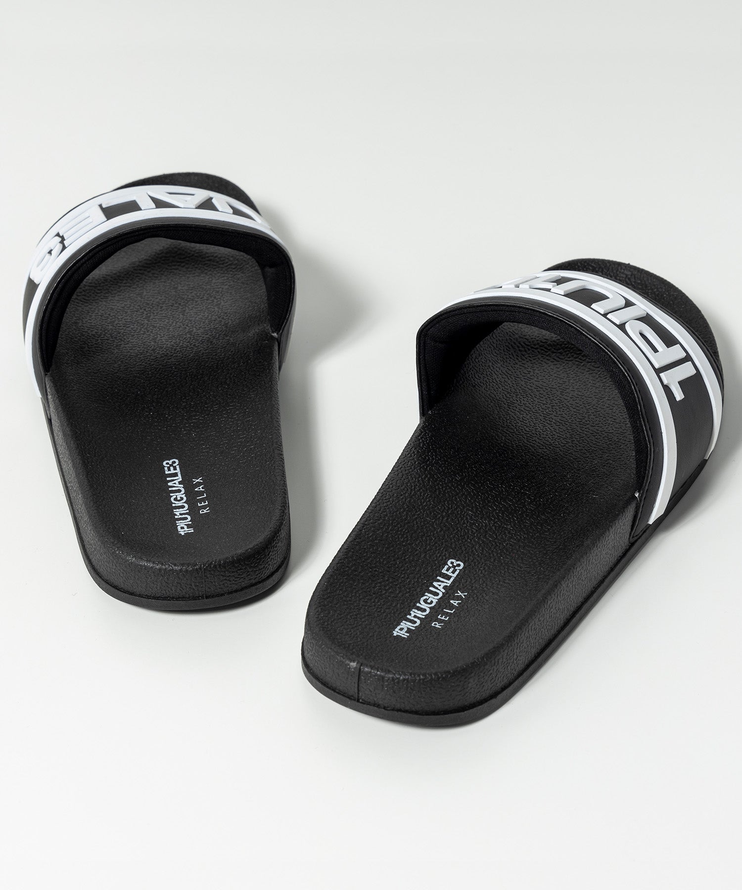 Uno Piu Uno Uguale Tre Relax 1PIU1UGUALE3 RELAX Line Logo Brand Logo Shower Sandals