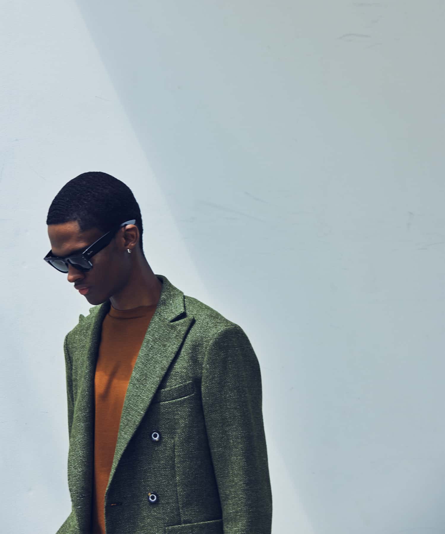 ウノ ピゥ ウノ ウグァーレ トレ リラックス 1PIU1UGUALE3 RELAX クラシックダブルジャケット （グリーン） グリーン