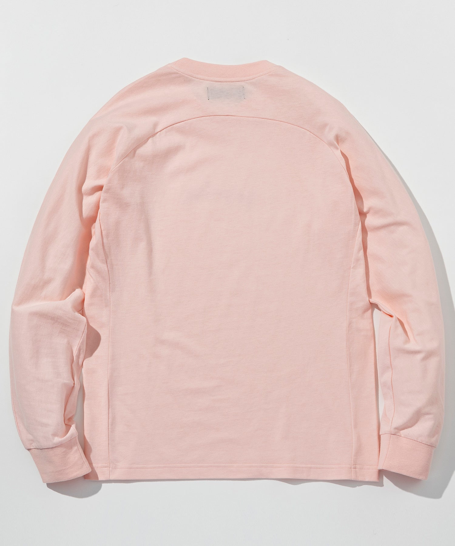ウノ ピゥ ウノ ウグァーレ トレ リラックス 1PIU1UGUALE3 RELAX ラインストーンカーシヴロゴロングTシャツ （ライトピンク） ライトピンク