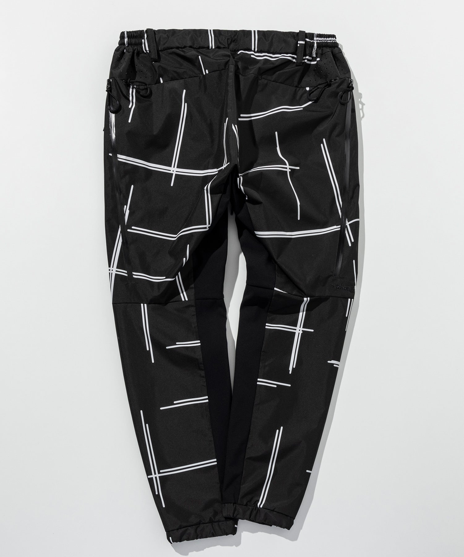 ウノ ピゥ ウノ ウグァーレ トレ リラックス 1PIU1UGUALE3 RELAX テックパンツ by GORE-TEX LABS / ゴアテックス （black×white） black×white