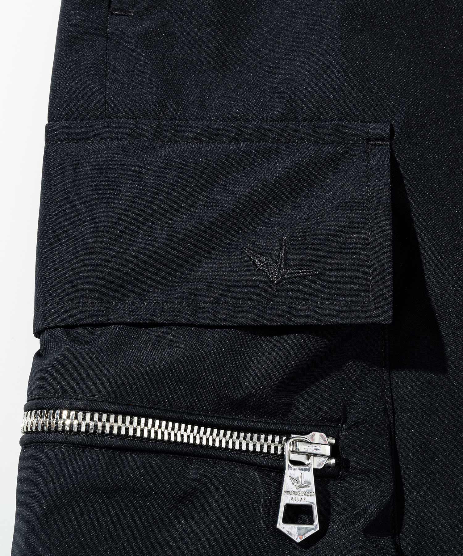 ウノ ピゥ ウノ ウグァーレ トレ リラックス 1PIU1UGUALE3 RELAX カーゴパンツ by GORE-TEX LABS / ゴアテックス （black） black