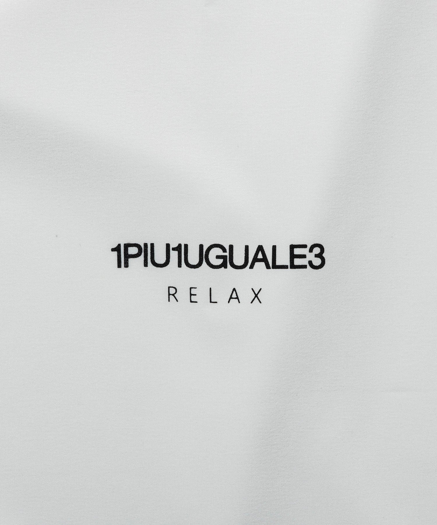 ウノ ピゥ ウノ ウグァーレ トレ リラックス 1PIU1UGUALE3 RELAX バイカラーランニング半袖Tシャツ （ホワイト） ホワイト