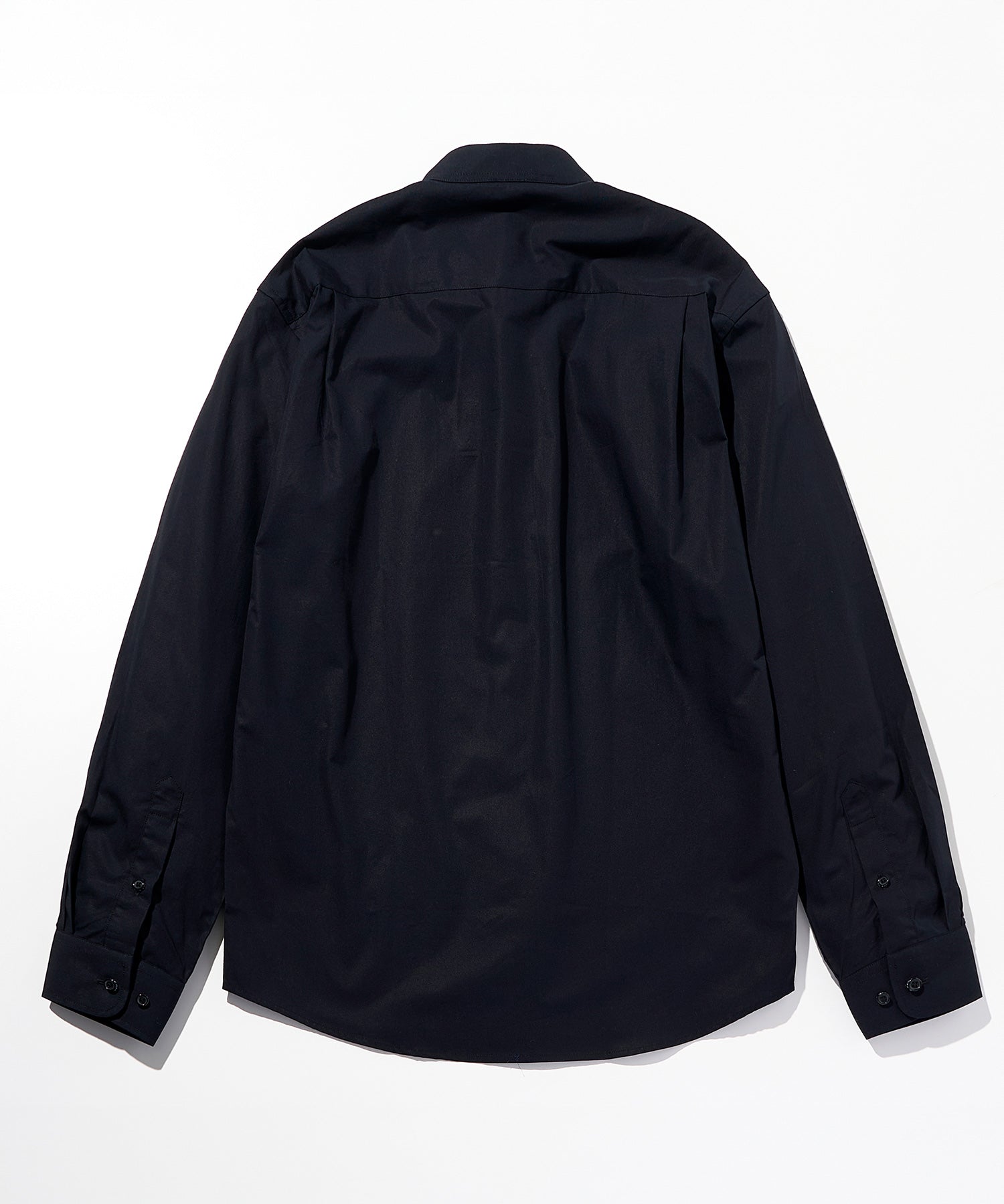 エイケイエムコンテンポラリー AKM Contemporary 【WEB・直営店限定】バンドカラー長袖シャツ （ブラック） ブラック