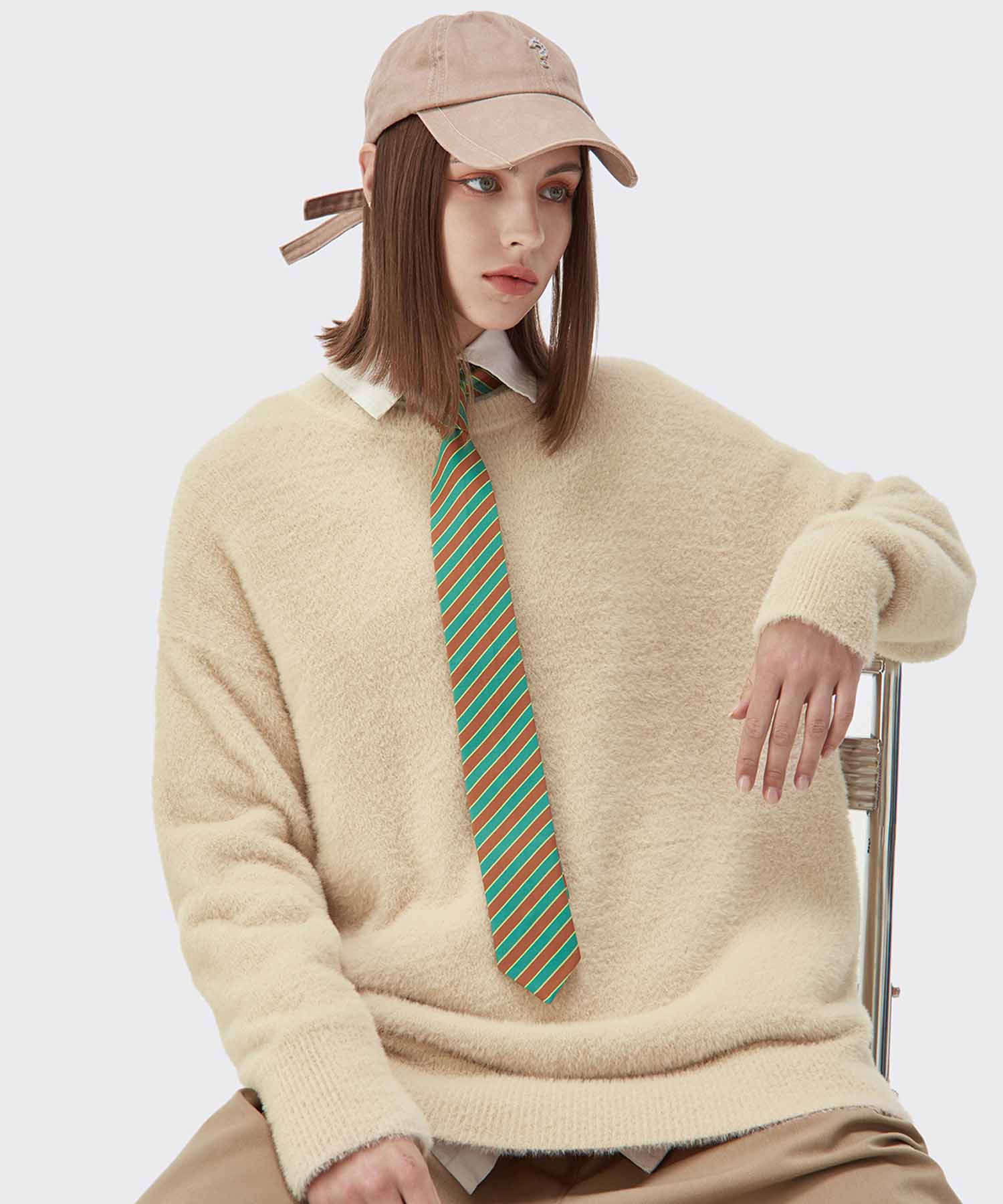 Inflation INFLATION INFLATION Mohair Neck Sweater