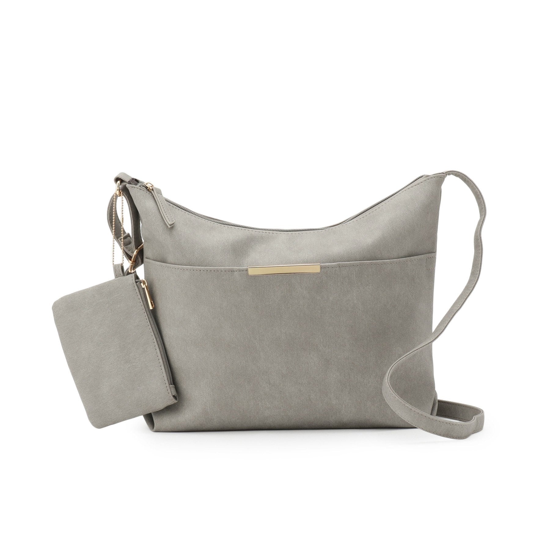 シューラルー SHOO・LA・RUE ダブルフェイスショルダーバッグ （ベージュ(052)） ベージュ(052)