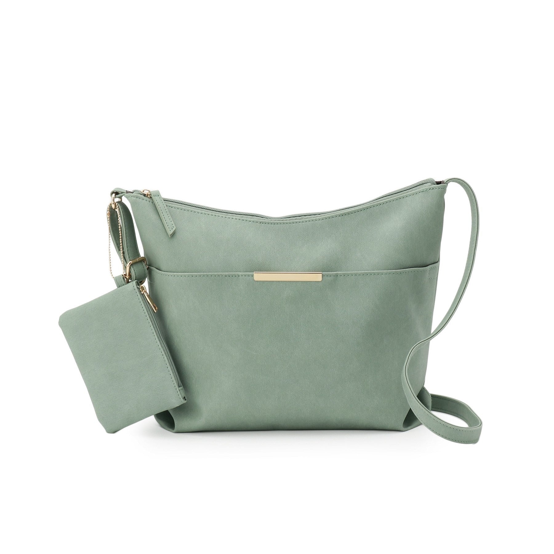 シューラルー SHOO・LA・RUE ダブルフェイスショルダーバッグ （ベージュ(052)） ベージュ(052)