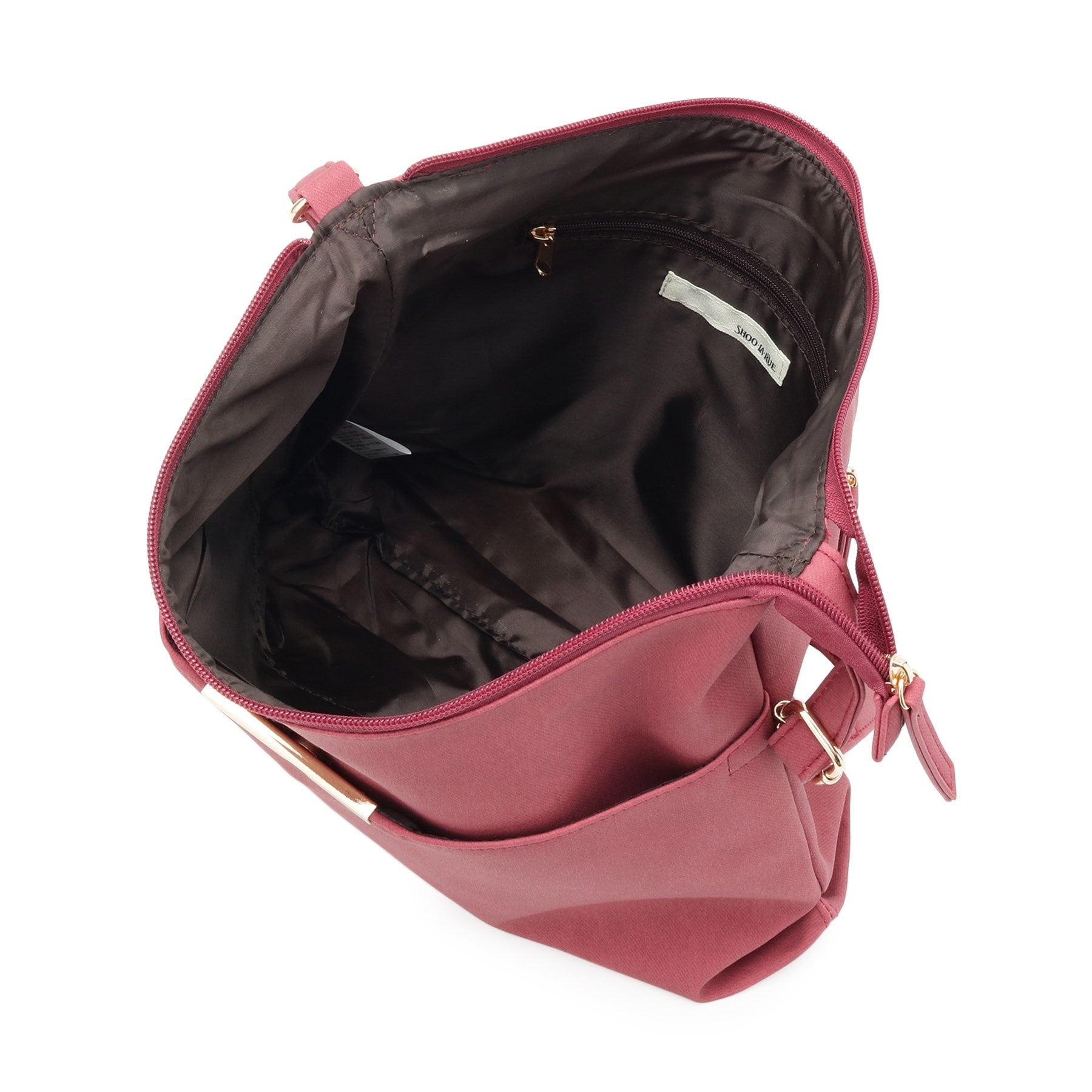 シューラルー SHOO・LA・RUE ダブルフェイスショルダーバッグ （ベージュ(052)） ベージュ(052)