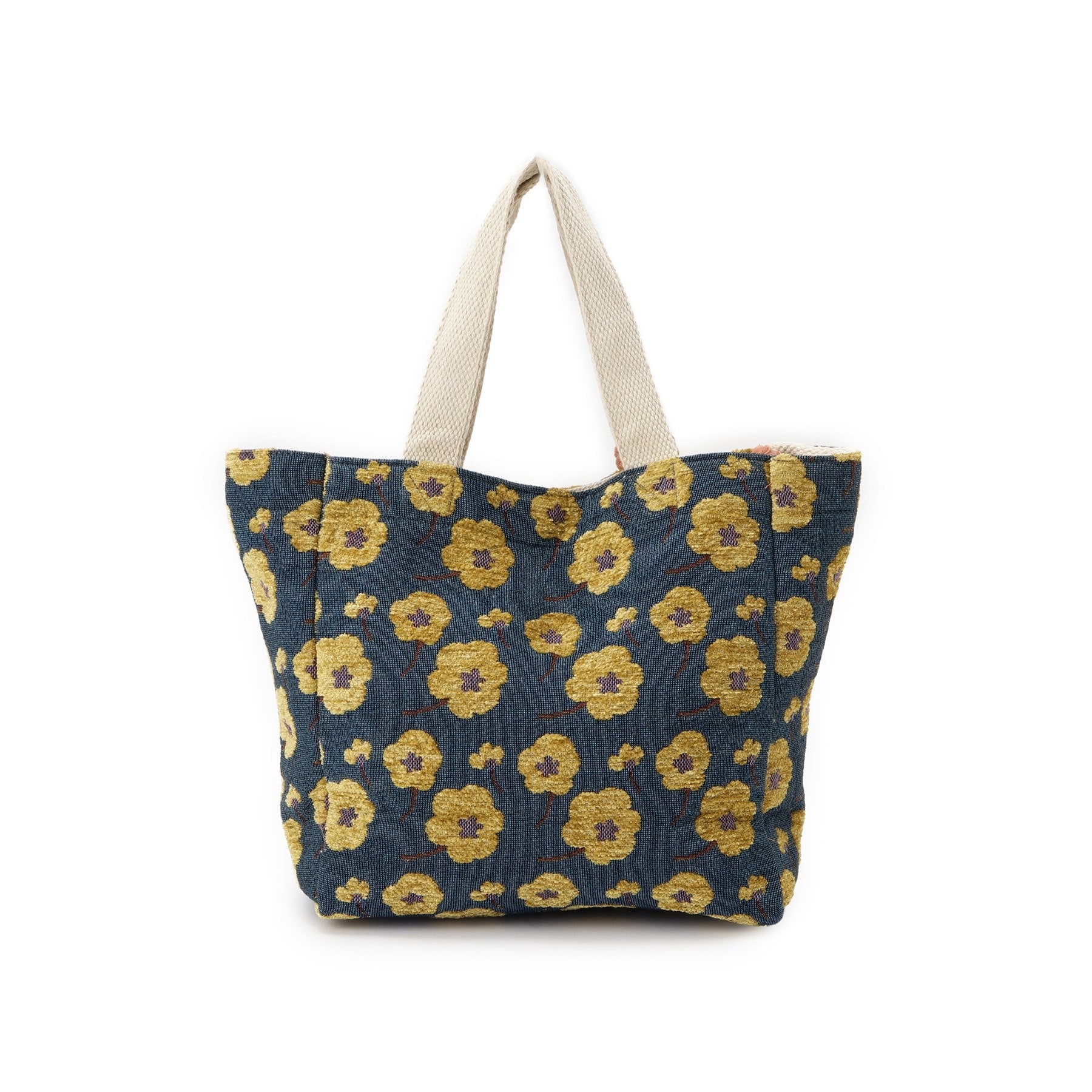 シューラルー SHOO・LA・RUE インド製ジャカードランチトートバッグ （ライトグレー(411)） ライトグレー(411)