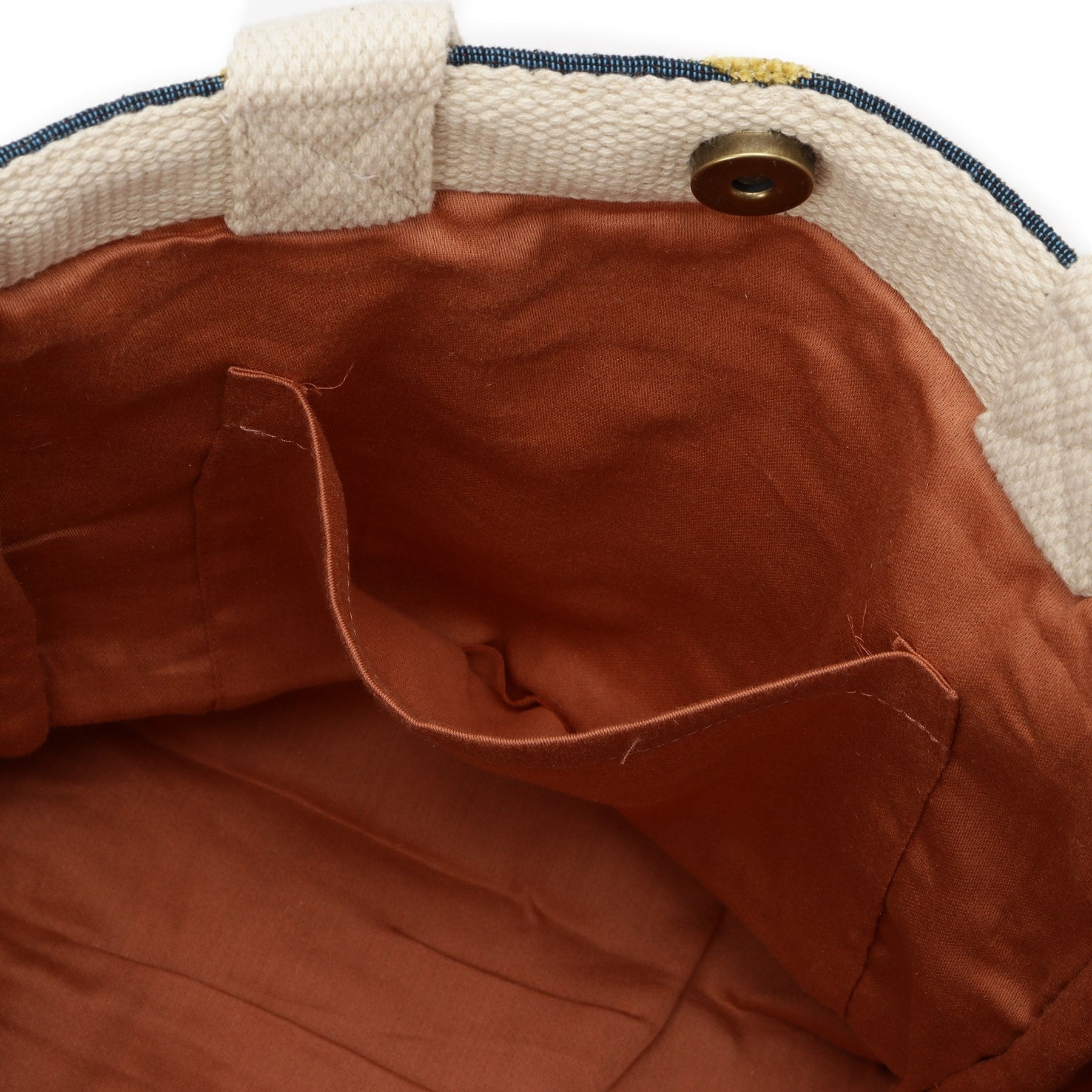 シューラルー SHOO・LA・RUE インド製ジャカードランチトートバッグ （ライトグレー(411)） ライトグレー(411)