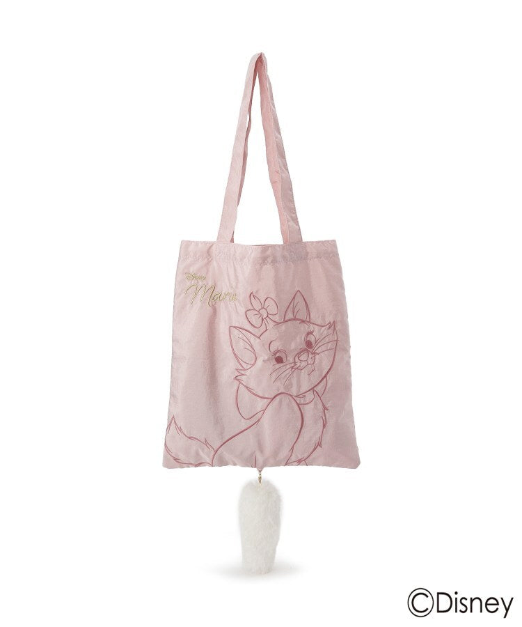 シューラルー SHOO･LA･RUE 【Disney】キャット刺繍トート （ブラック(019)） ブラック(019)