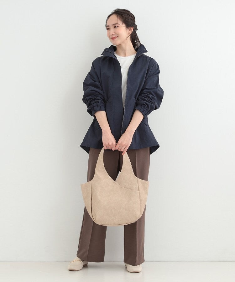 シューラルー SHOO･LA･RUE 前後ポケットバルーントートバッグ （ブルー(092)） ブルー(092)