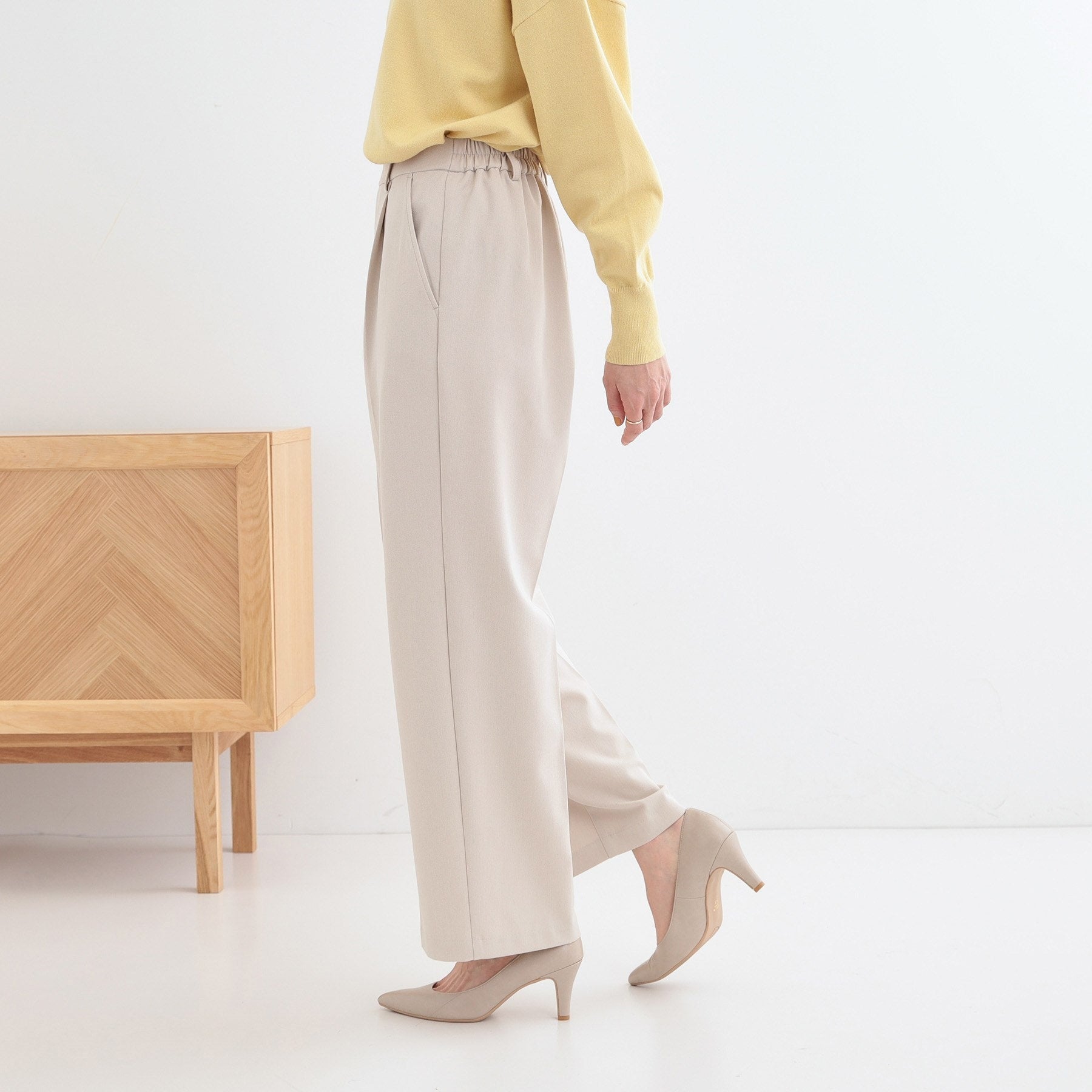 SHOO-LA-RUE Tack Wide Pants
