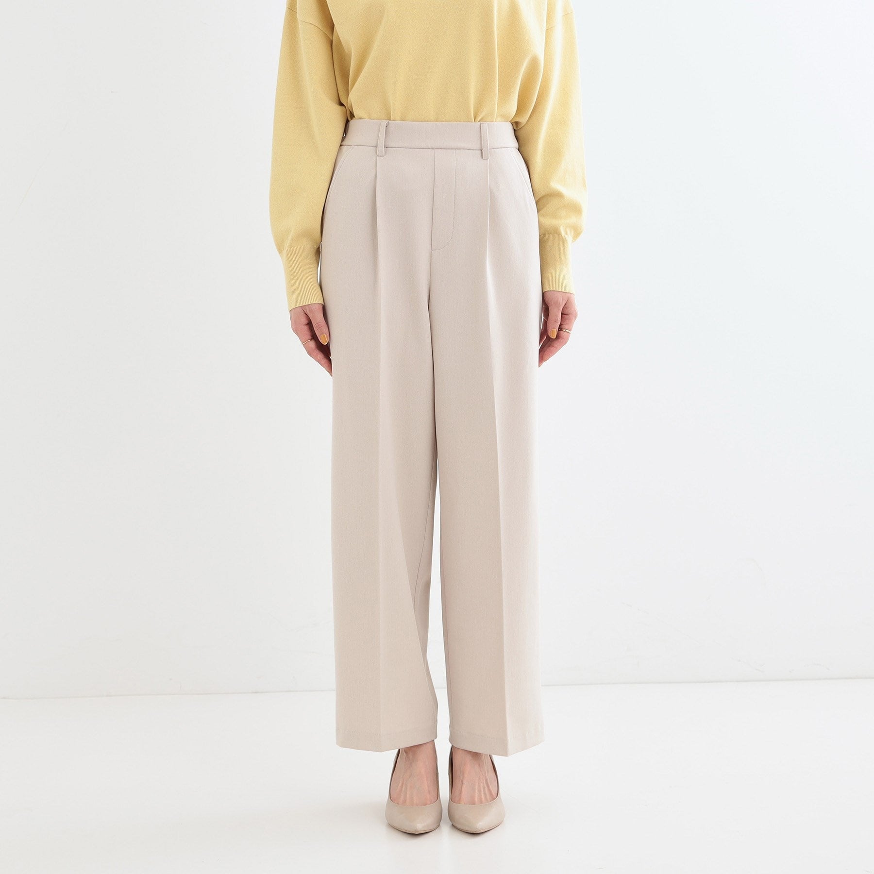 SHOO-LA-RUE Tack Wide Pants