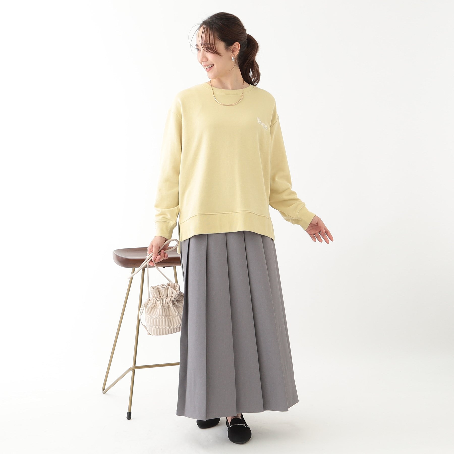 シューラルー SHOO・LA・RUE グラフィックスウェット