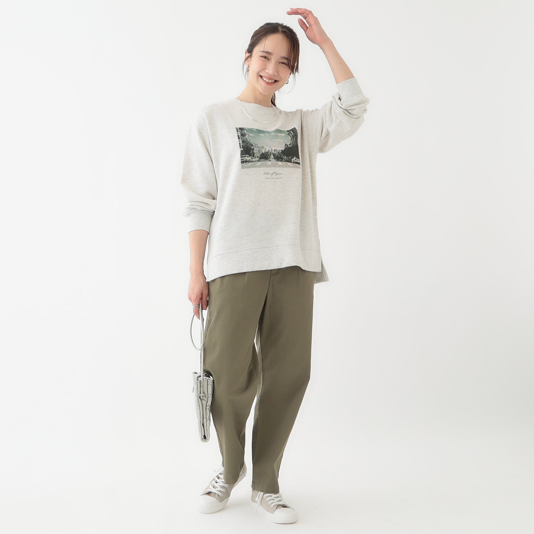 シューラルー SHOO・LA・RUE グラフィックスウェット